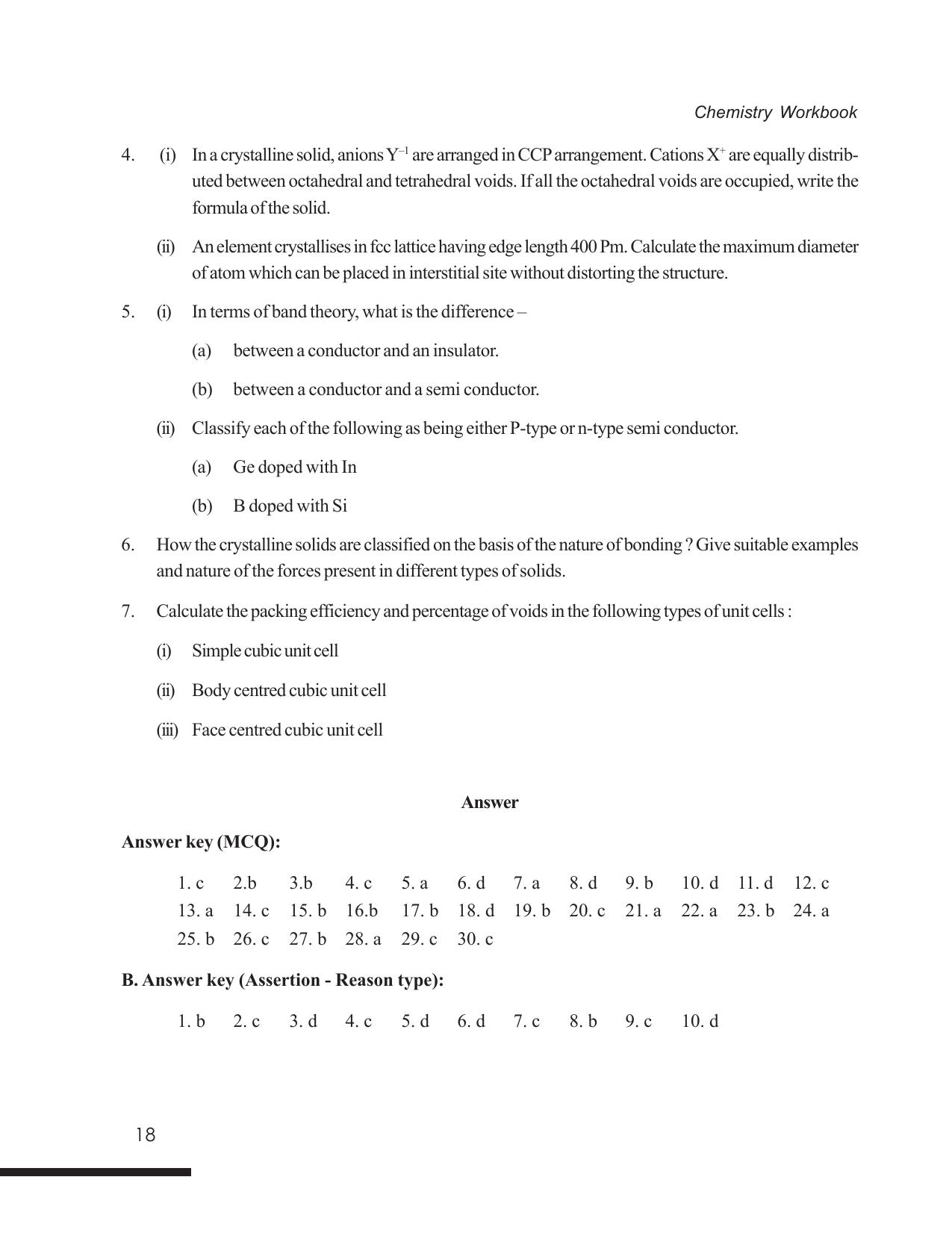 Tripura Board Class 12 Chemistry English Version Workbooks - Page 24