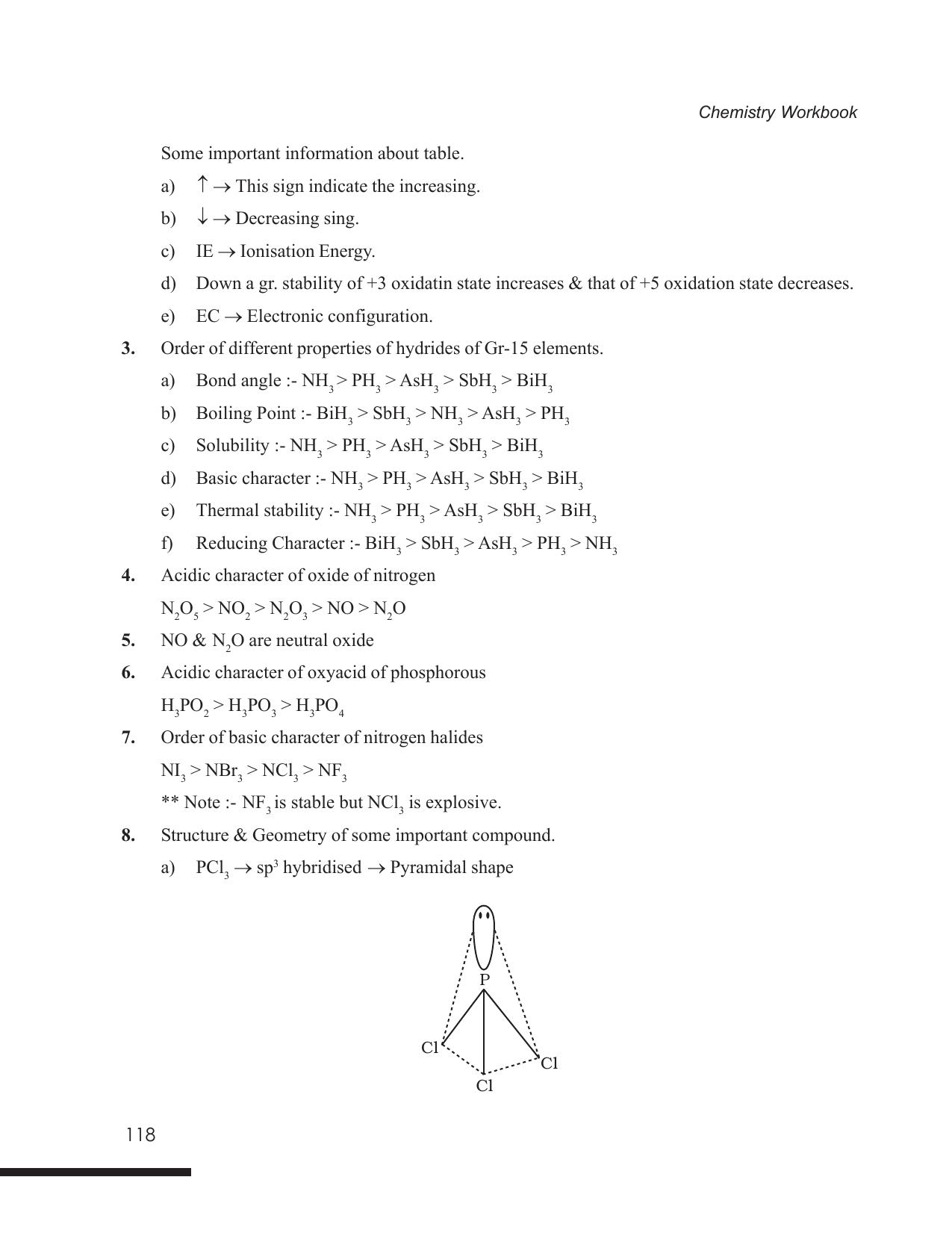 Tripura Board Class 12 Chemistry English Version Workbooks - Page 124