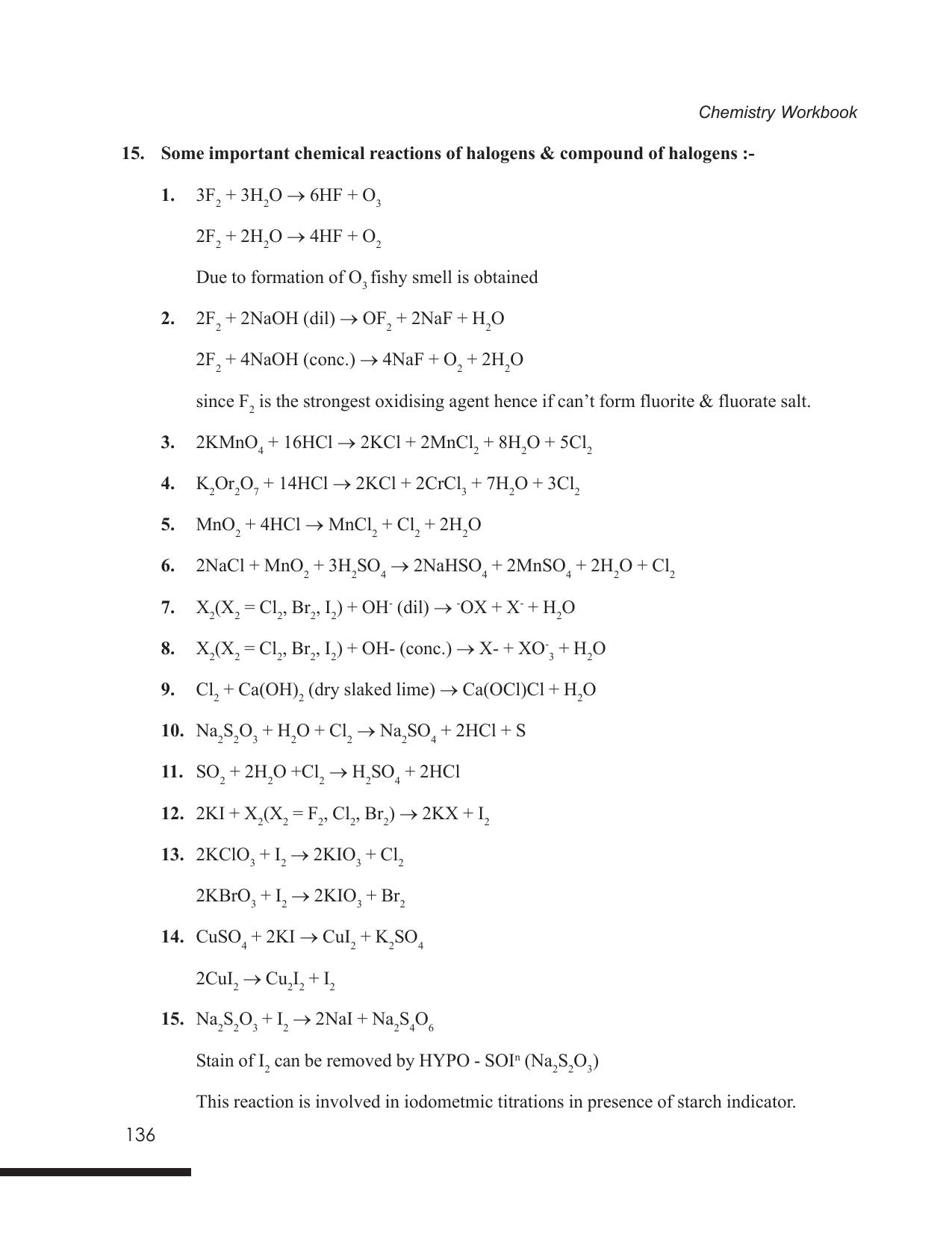 Tripura Board Class 12 Chemistry English Version Workbooks - Page 142