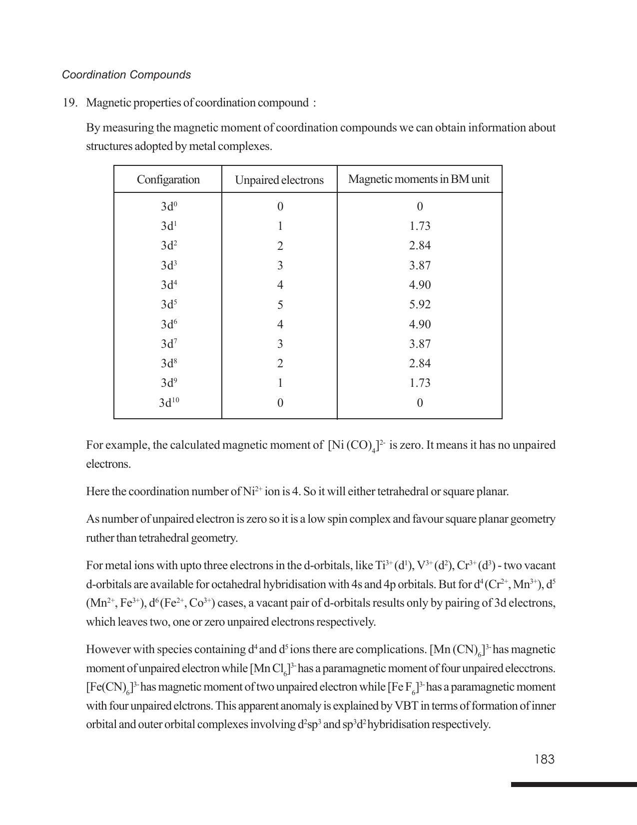 Tripura Board Class 12 Chemistry English Version Workbooks - Page 189