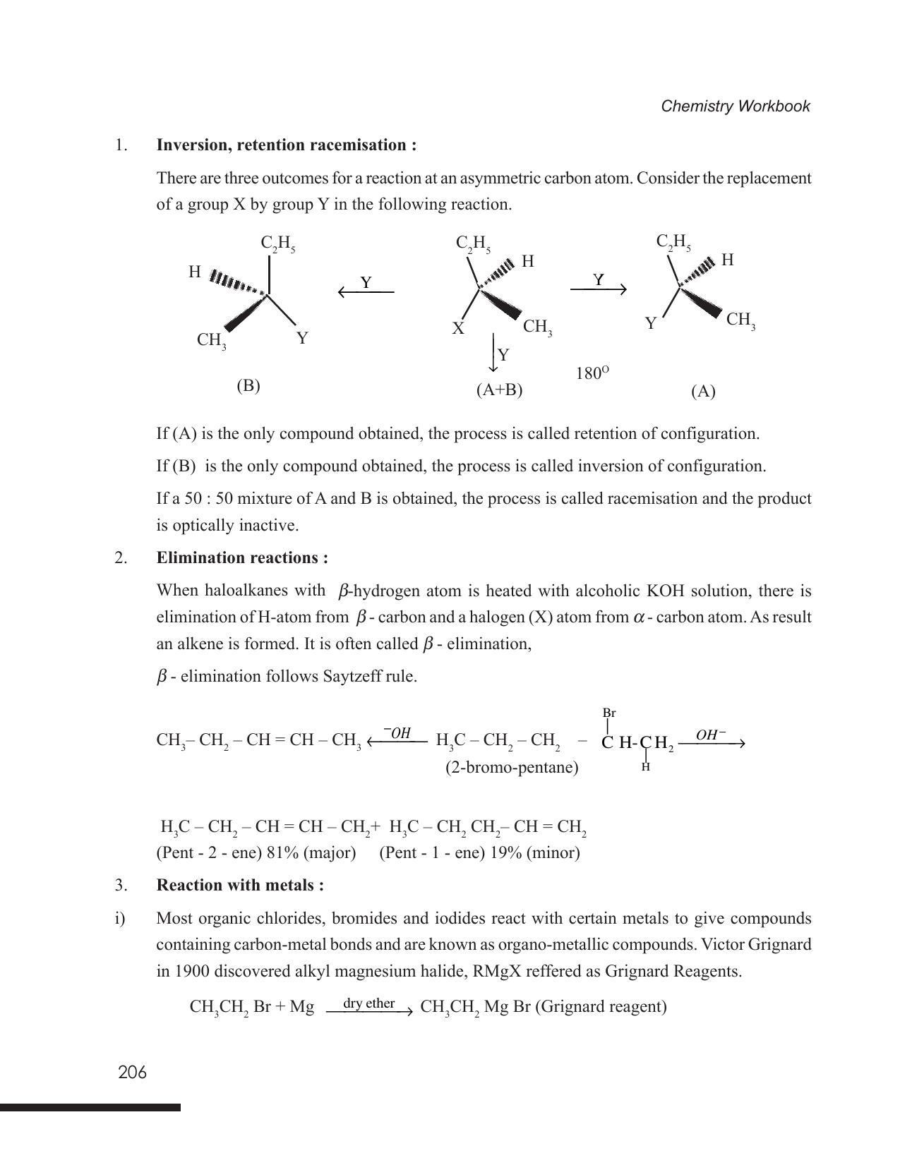 Tripura Board Class 12 Chemistry English Version Workbooks - Page 212