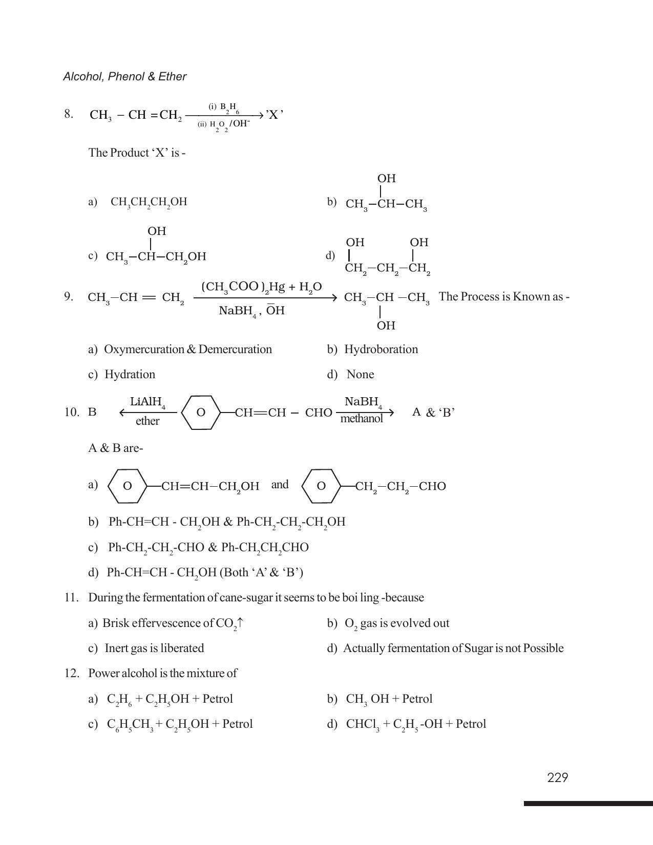 Tripura Board Class 12 Chemistry English Version Workbooks - Page 235