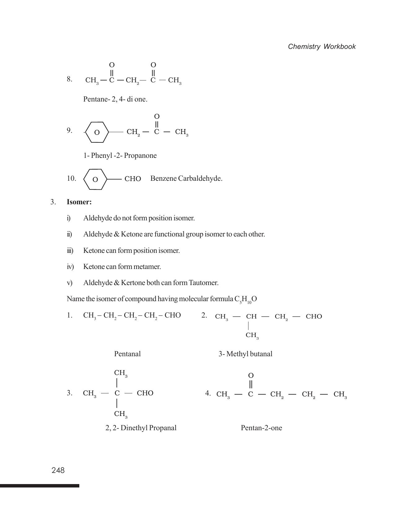 Tripura Board Class 12 Chemistry English Version Workbooks - Page 254