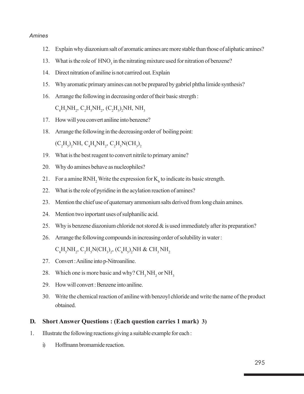 Tripura Board Class 12 Chemistry English Version Workbooks - Page 301