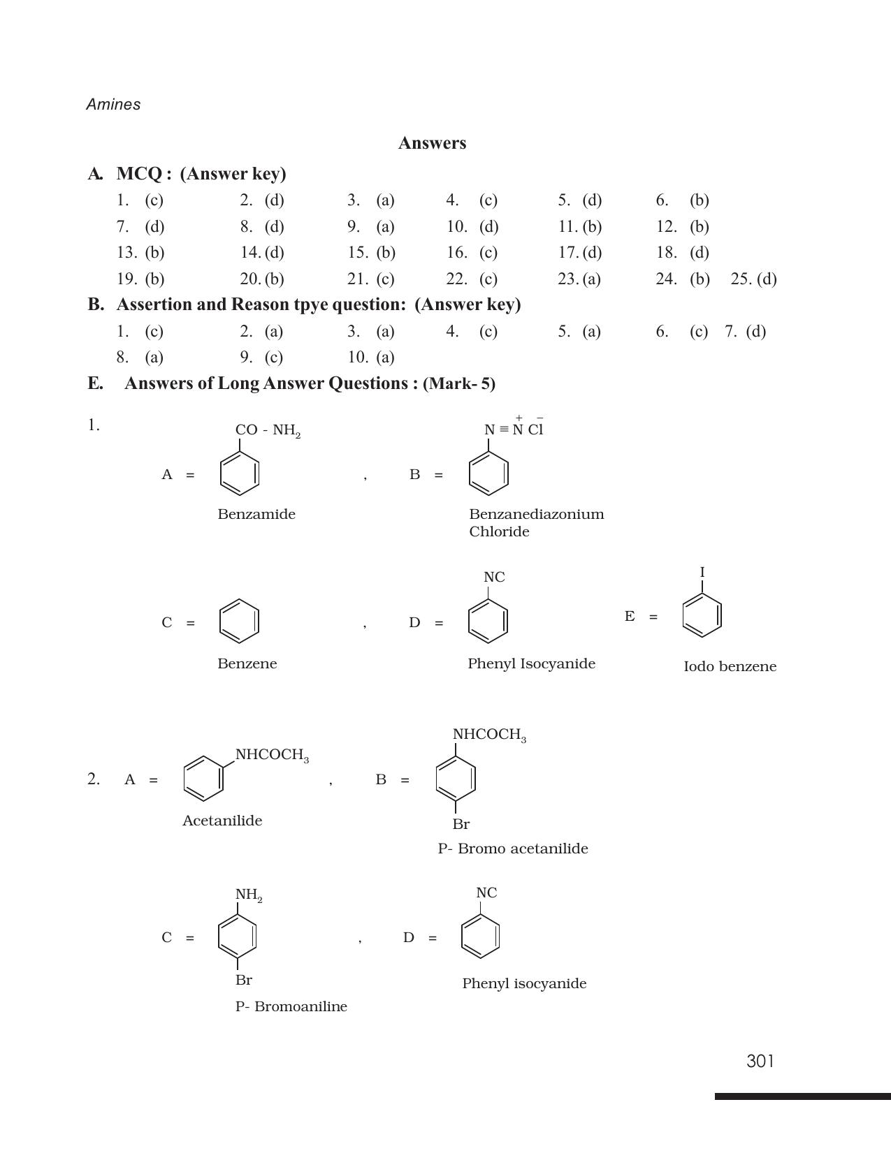 Tripura Board Class 12 Chemistry English Version Workbooks - Page 307