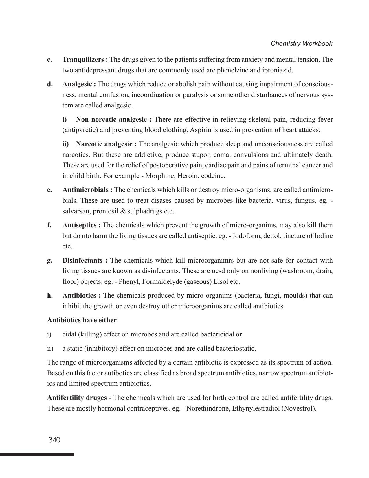 Tripura Board Class 12 Chemistry English Version Workbooks - Page 346