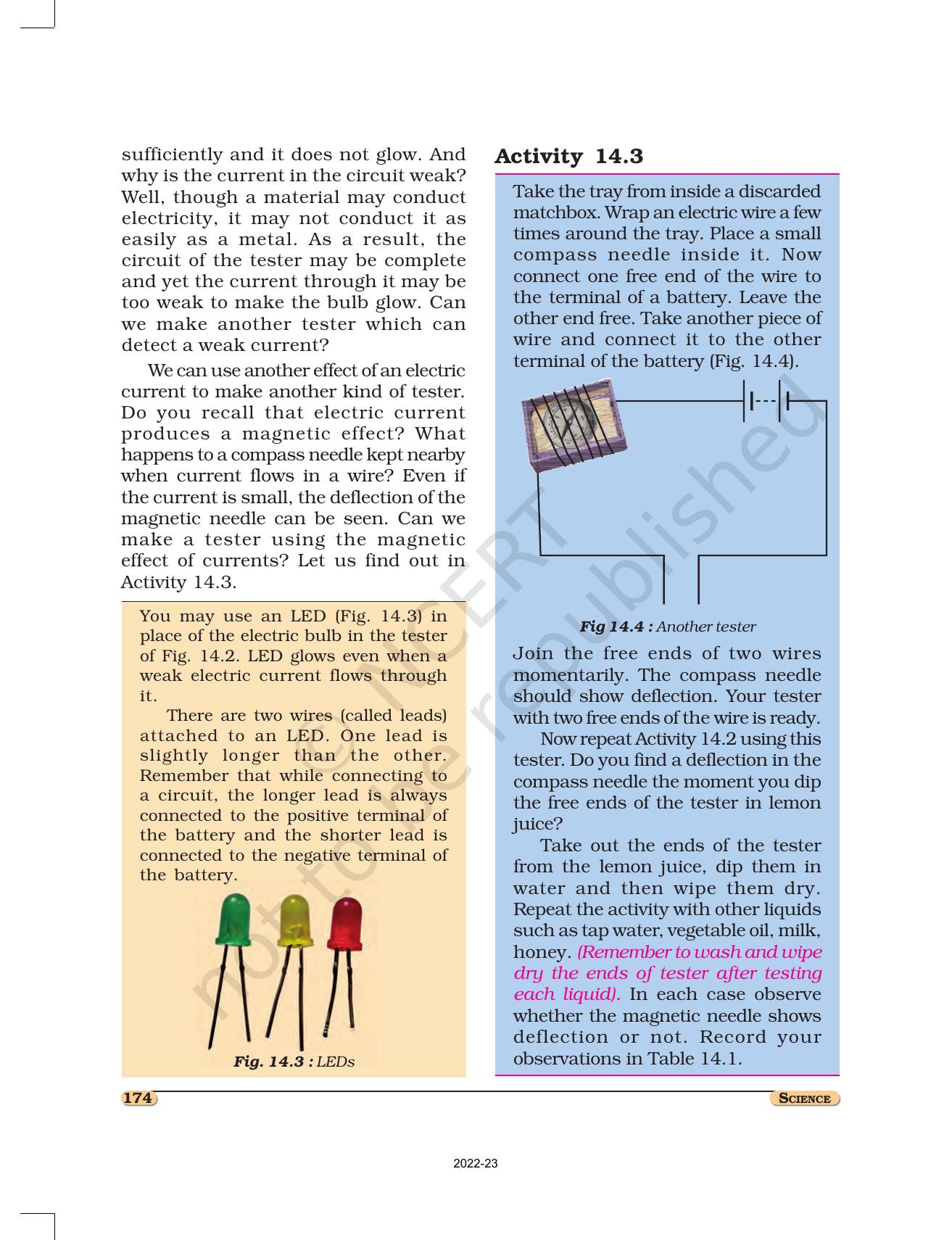 Ncert Book For Class 8 Science Chapter 14 Chemical Effects