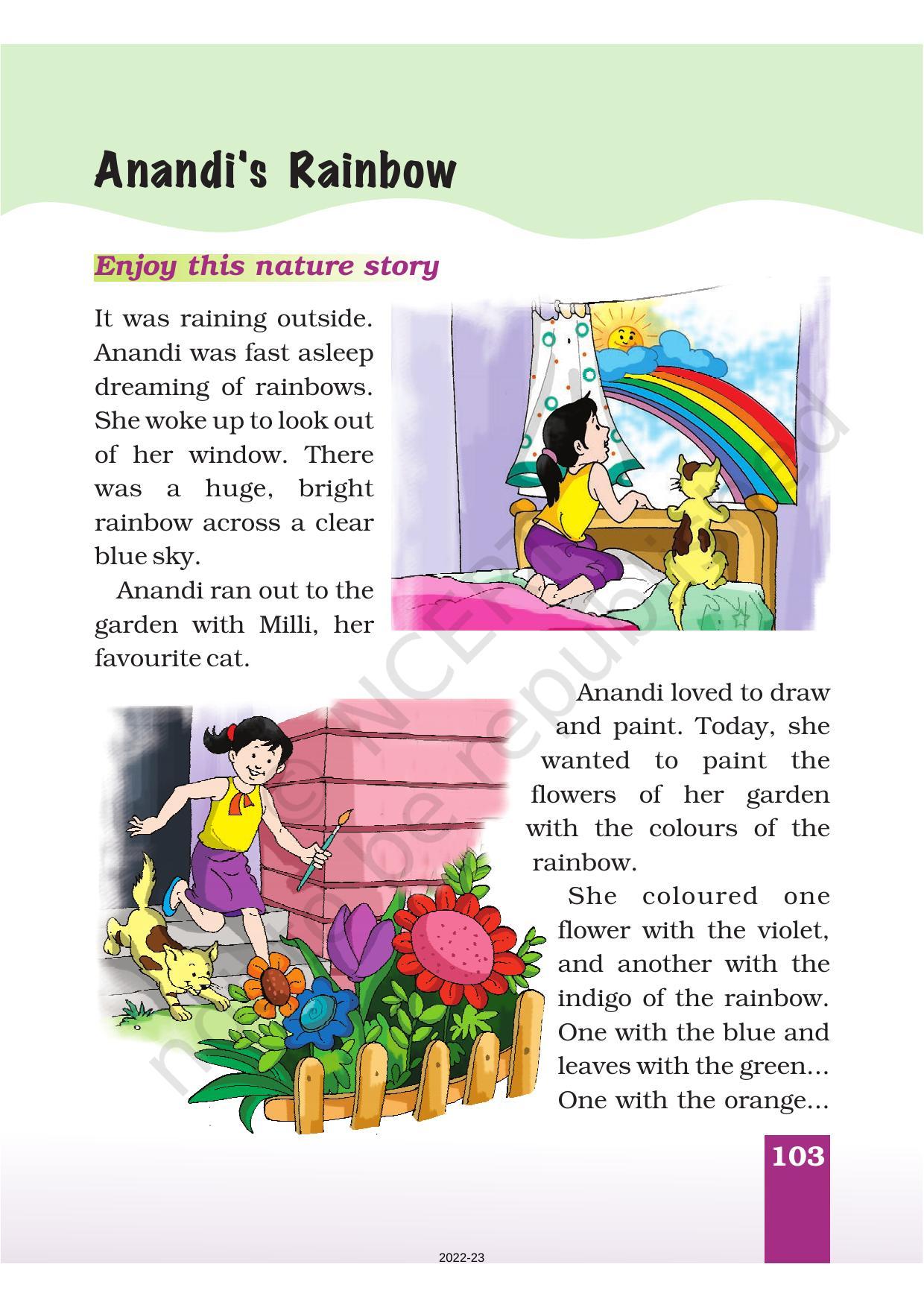 NCERT Book for Class 1 English (Marigold):Unit 9 Poem-Clouds - Page 6
