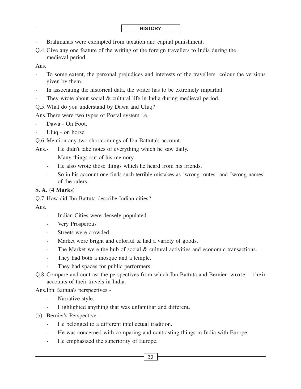 CBSE Class 12 History Through The Eyes Of Travellers Perceptions Of Society - Page 2