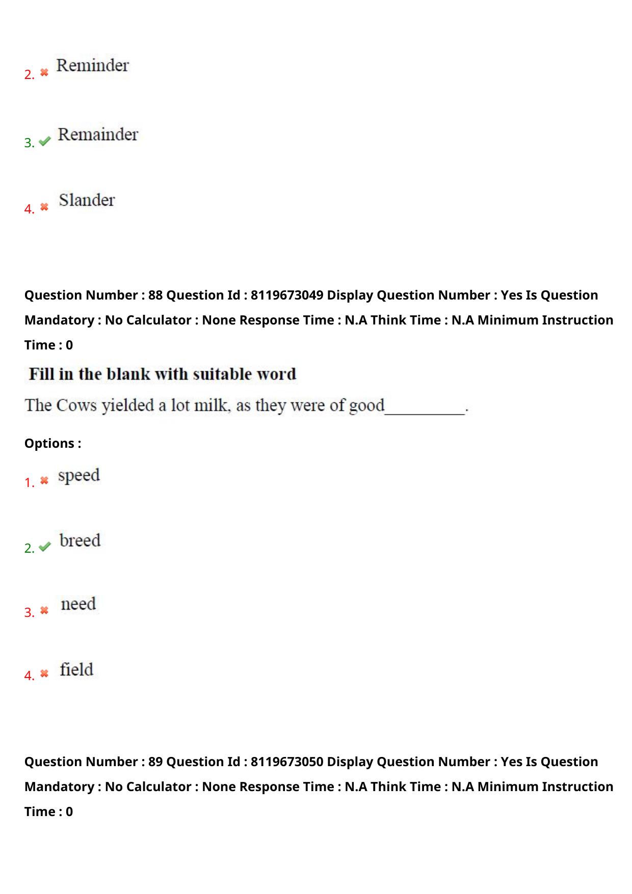 AP ICET 2024 Answer Key (Shift 1)  - Page 69