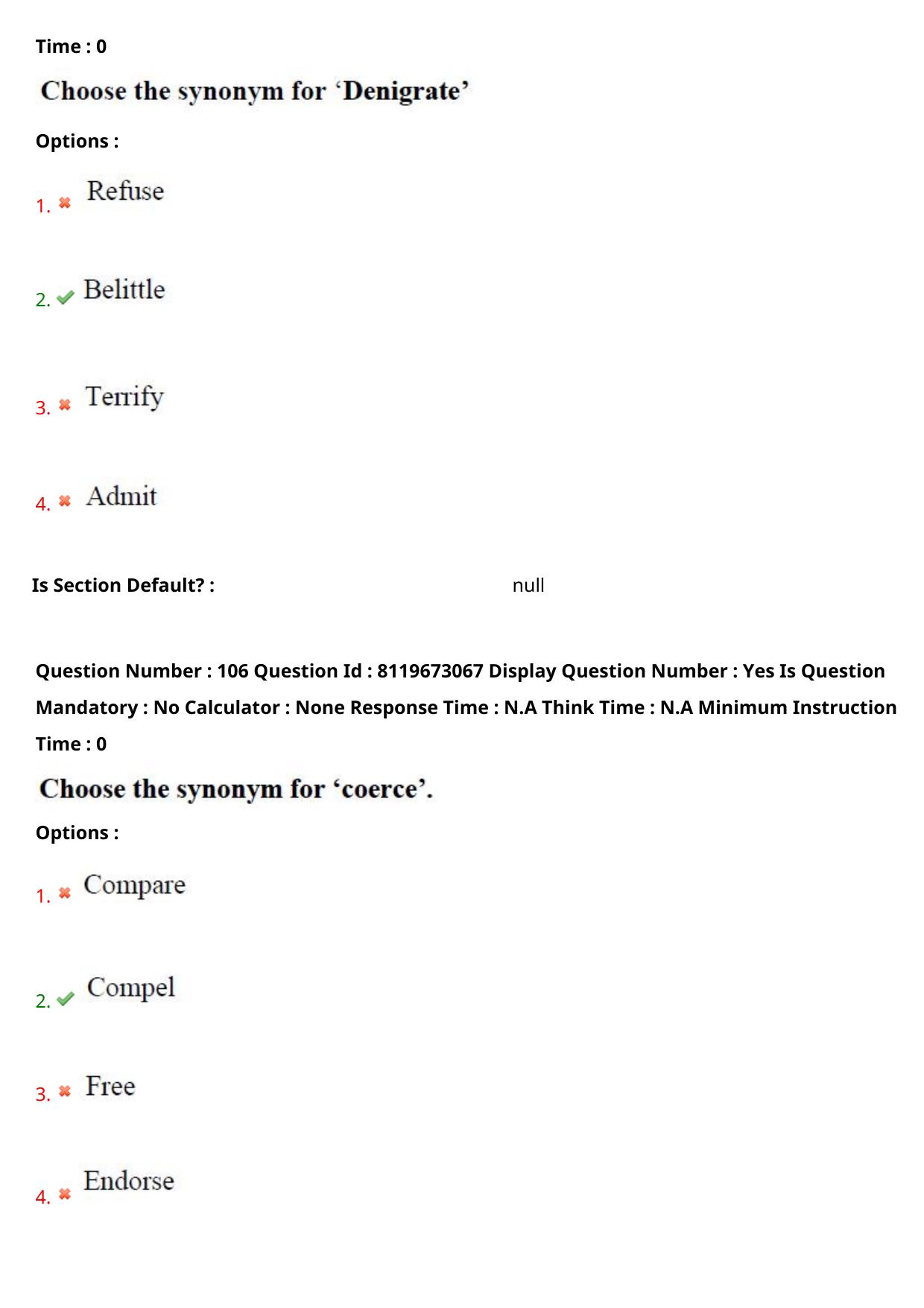 AP ICET 2024 Answer Key (Shift 1)  - Page 79