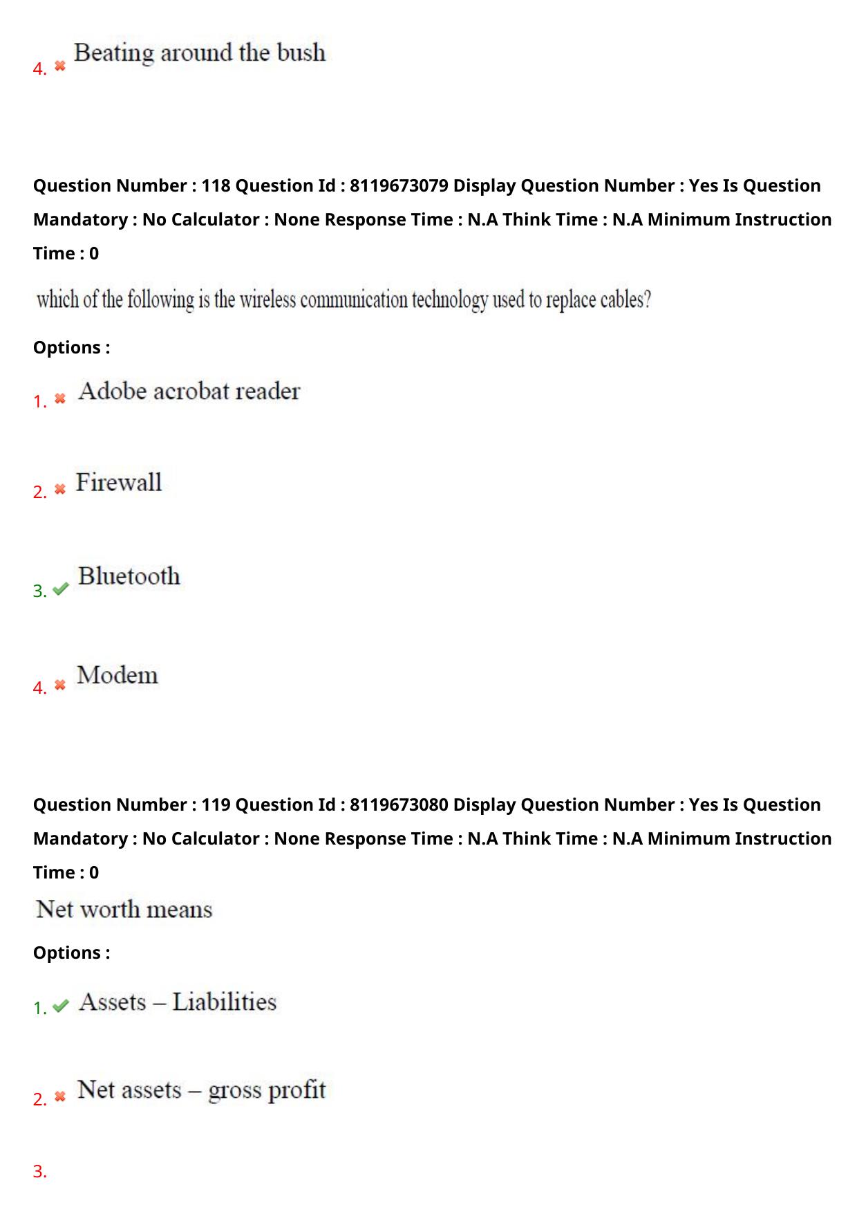 AP ICET 2024 Answer Key (Shift 1)  - Page 86