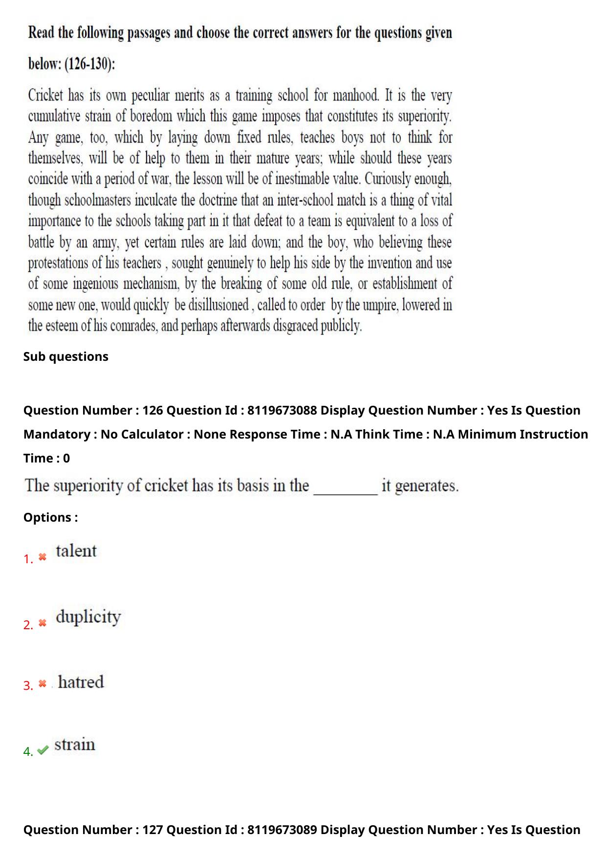 AP ICET 2024 Answer Key (Shift 1)  - Page 91