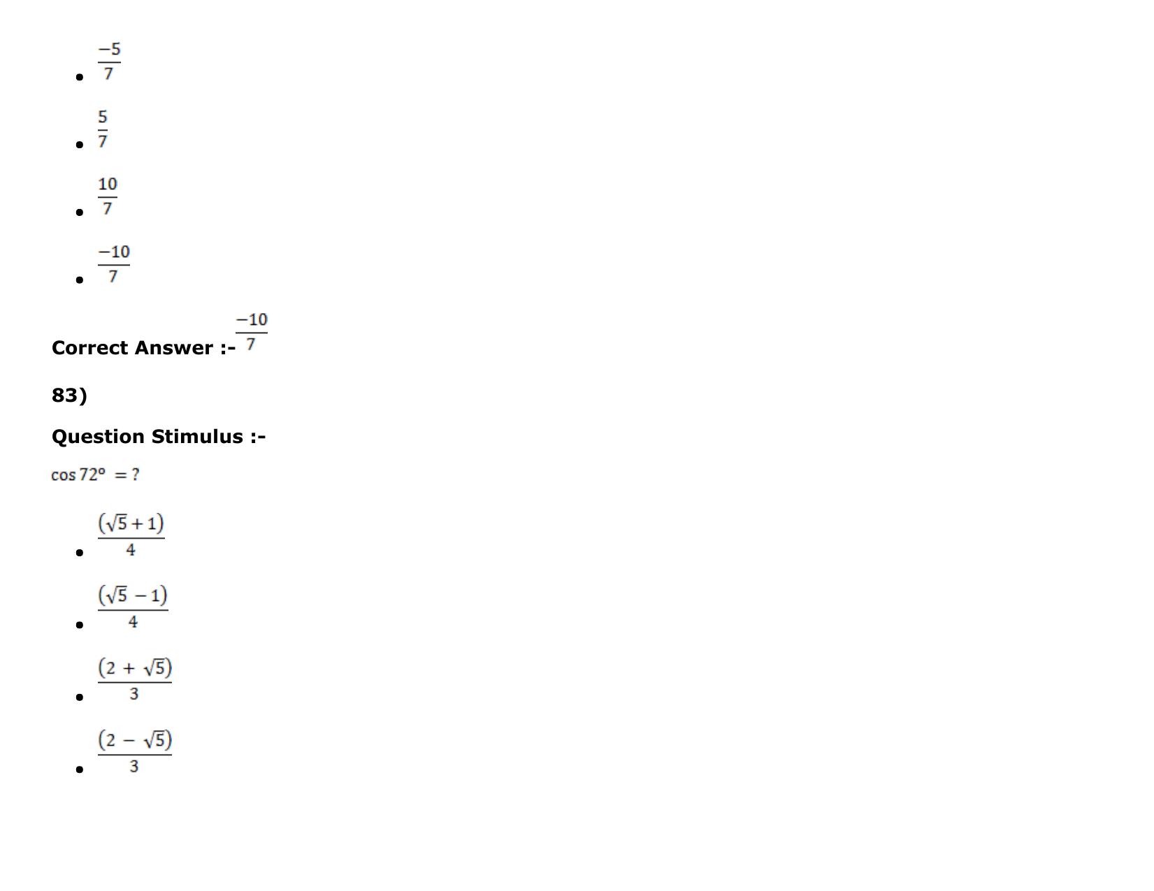 MP PAT Physics, Chemistry , Maths -(Exam. Date  16/05/2016 Time 02:00 PM to 05:00 PM) Slot 2 Question Paper - Page 94