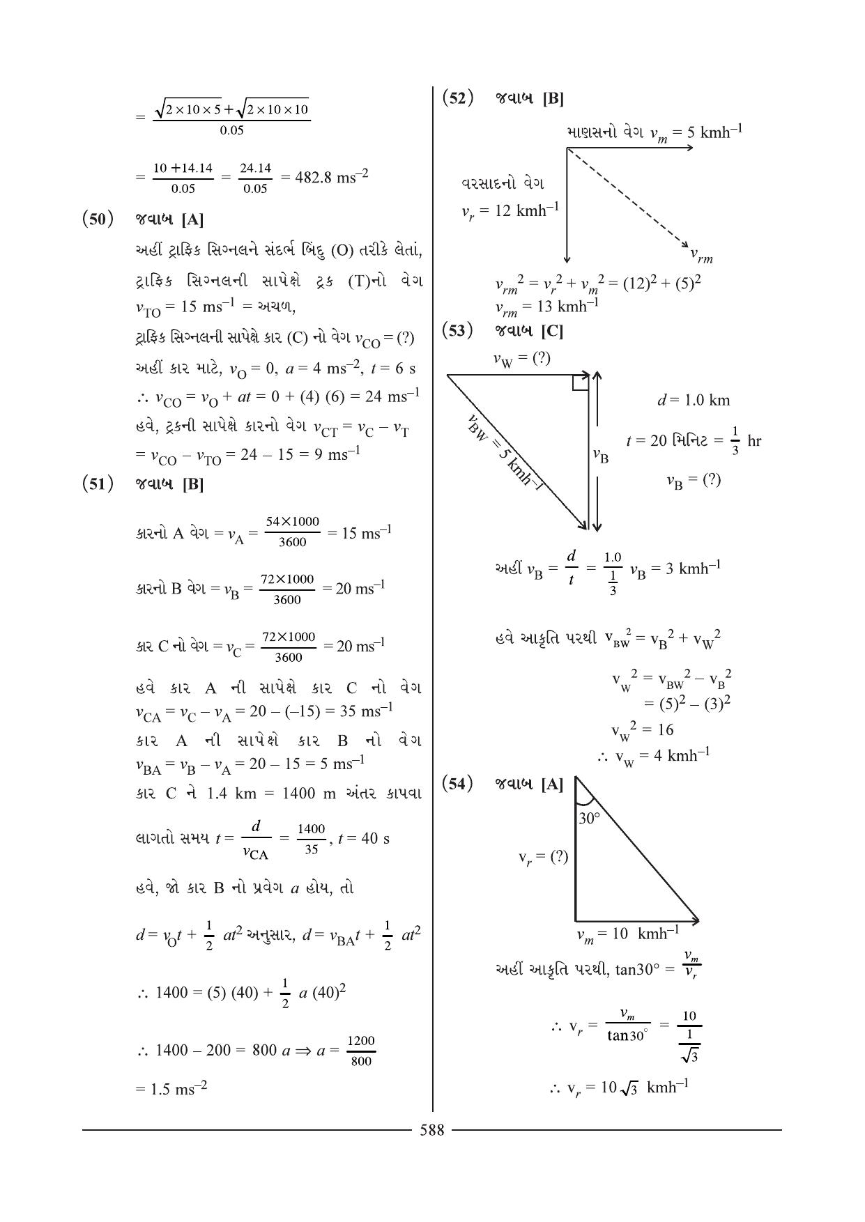 GSEB HSC Physics Question Paper 2 & 3 (Gujarati Medium) - Page 9