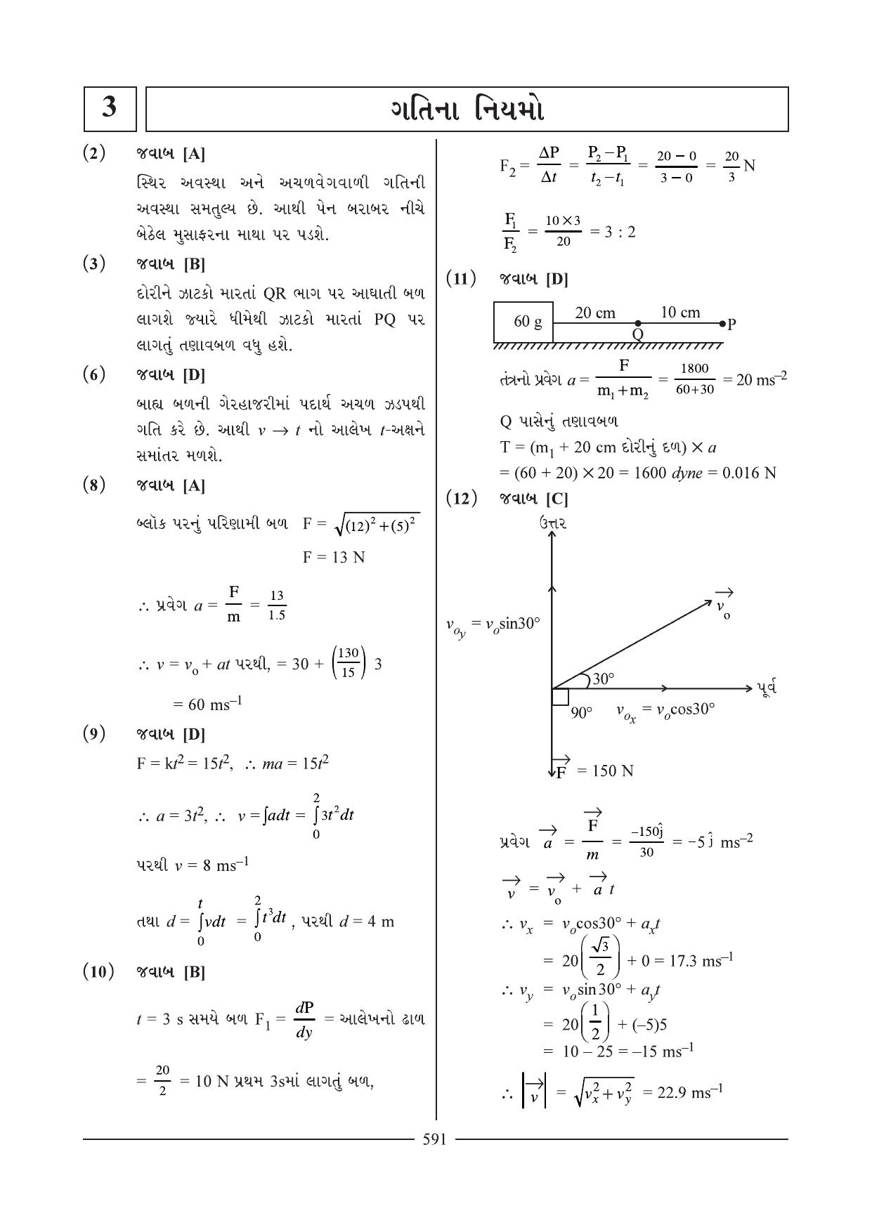 GSEB HSC Physics Question Paper 2 & 3 (Gujarati Medium) - Page 12