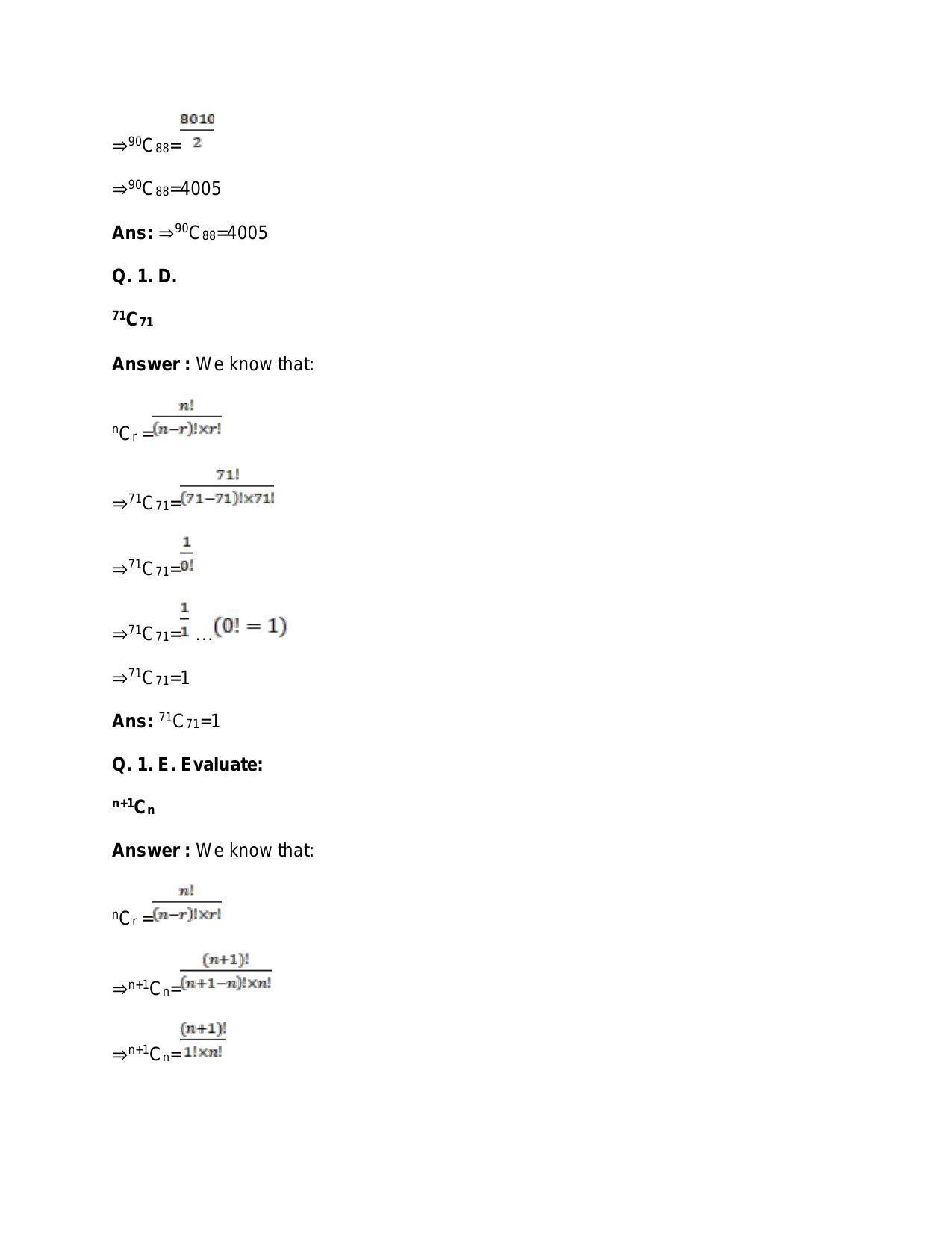 Chapter 9: Combinations: RS Aggarwal Class 11 Solutions  - Page 3