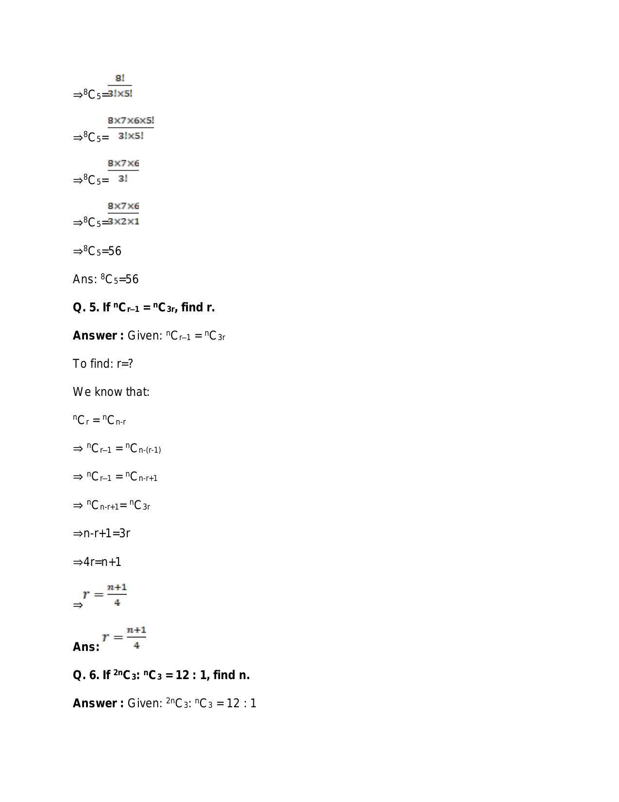 Chapter 9: Combinations: RS Aggarwal Class 11 Solutions  - Page 9
