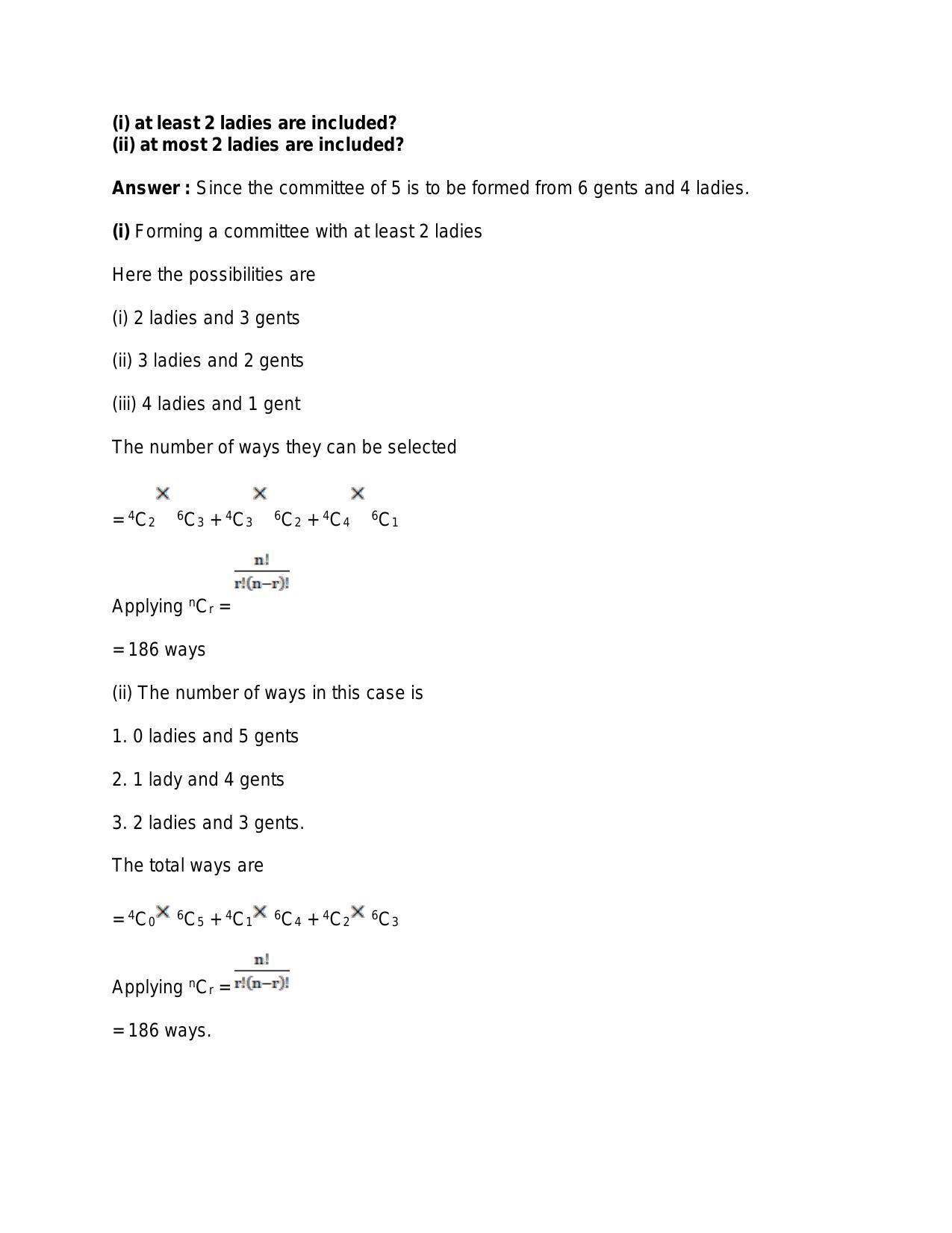 Chapter 9: Combinations: RS Aggarwal Class 11 Solutions  - Page 27