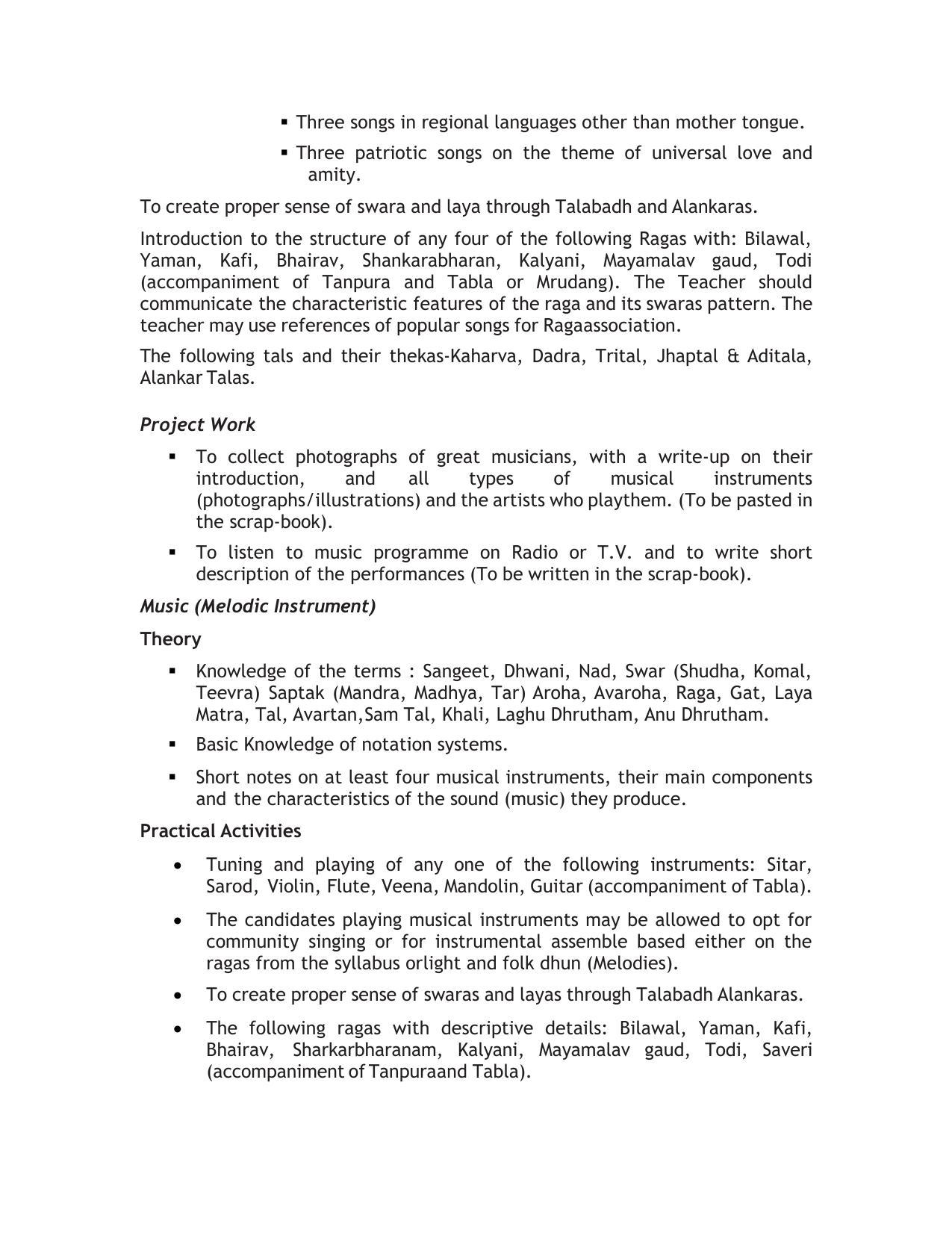 CBSE Class 9 & 10 Syllabus 2022-23 - Art Education - Page 6