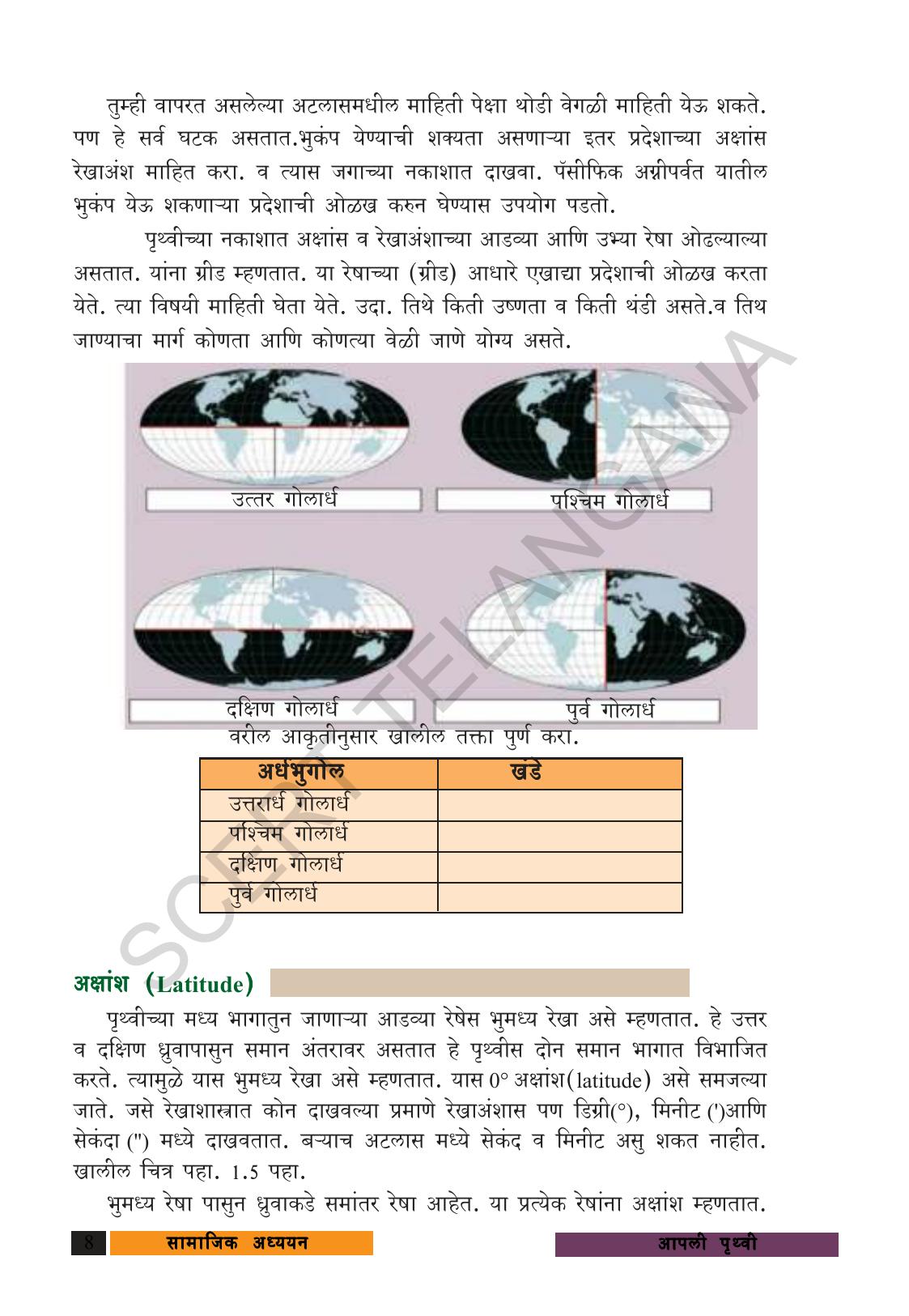 TS SCERT Class 9 Social Science (Marathi Medium) Text Book - Page 20