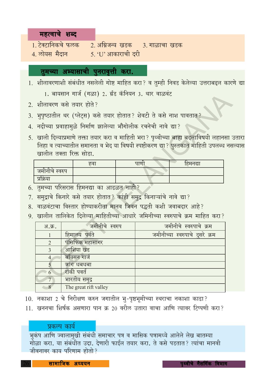TS SCERT Class 9 Social Science (Marathi Medium) Text Book - Page 38