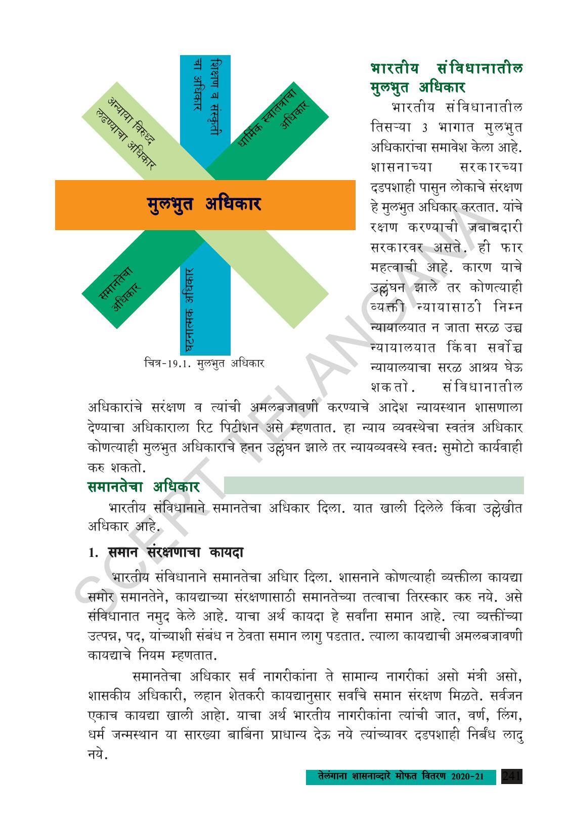 TS SCERT Class 9 Social Science (Marathi Medium) Text Book - Page 253