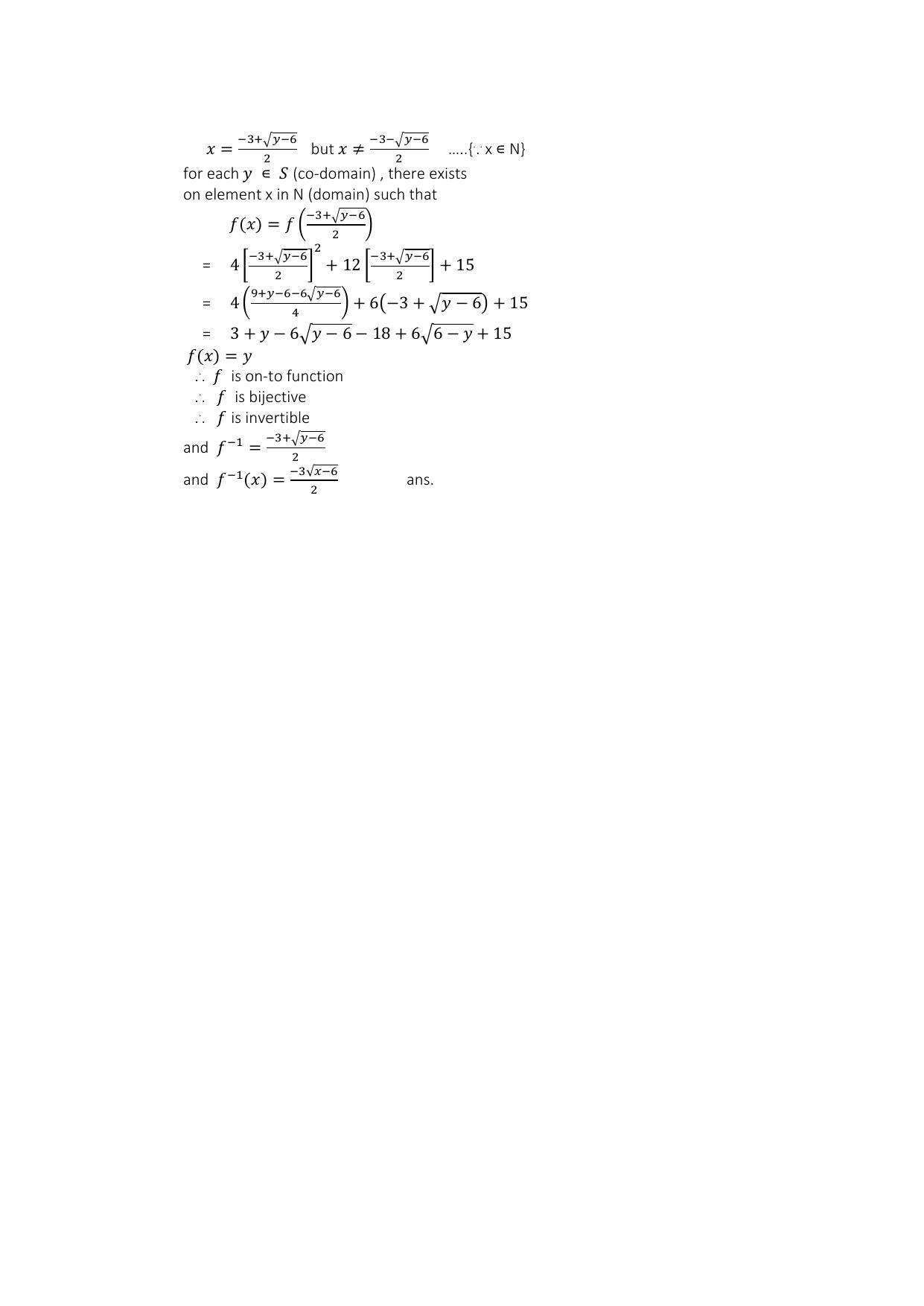 CBSE Class 12 Maths Relations and Functions Assignment 3 - Page 7