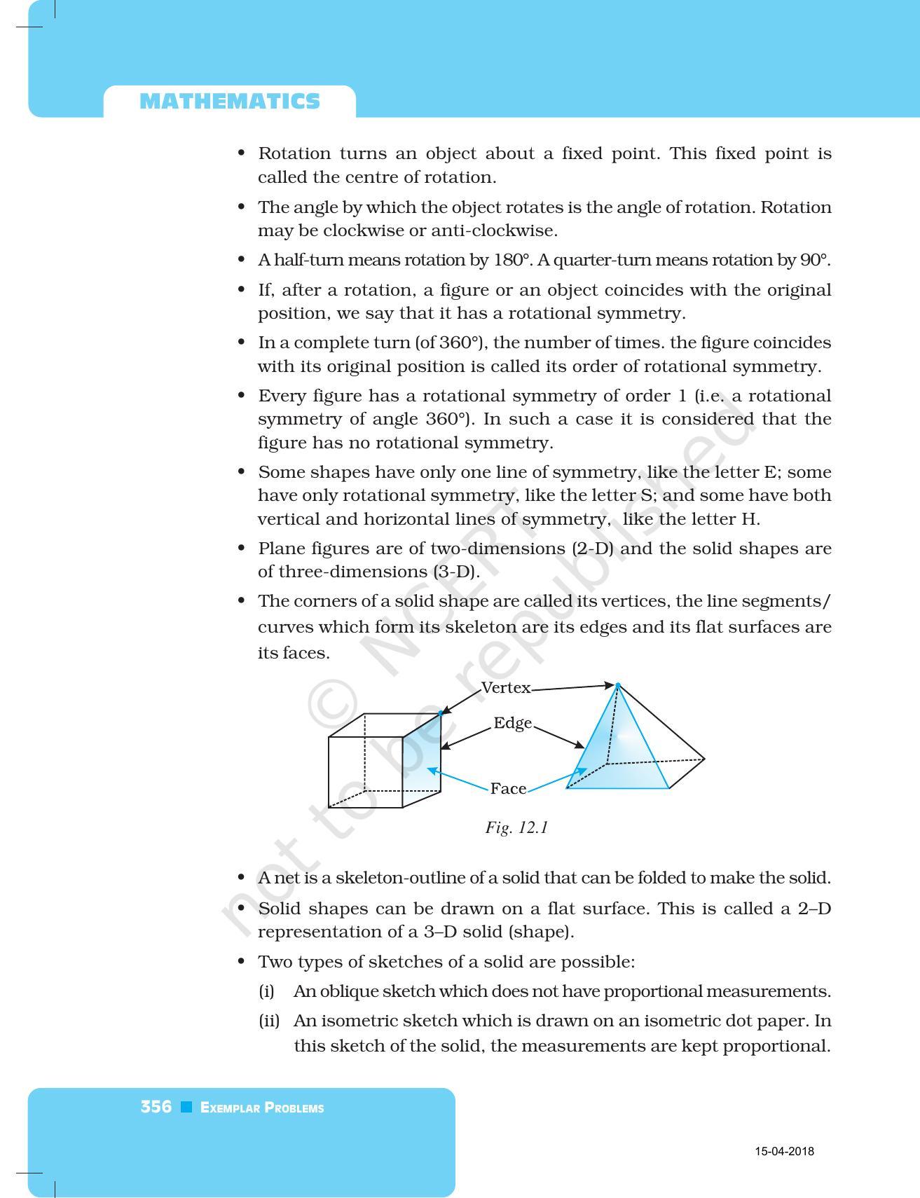 NCERT Exemplar Book For Class 7 Maths Chapter 12- Practical Geometry ...