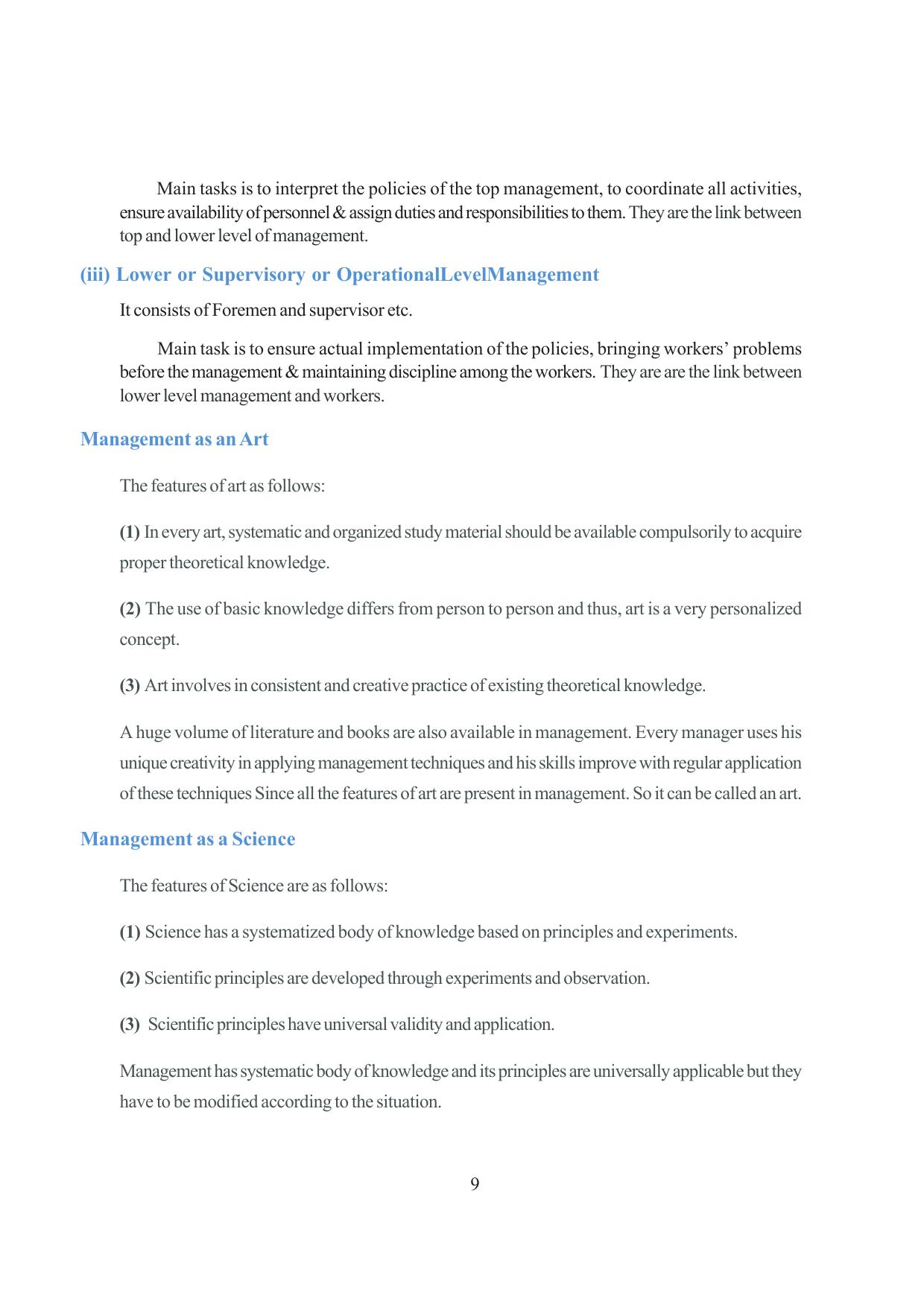 Tripura Board Class 12 Business Studies English Version Workbooks - Page 9