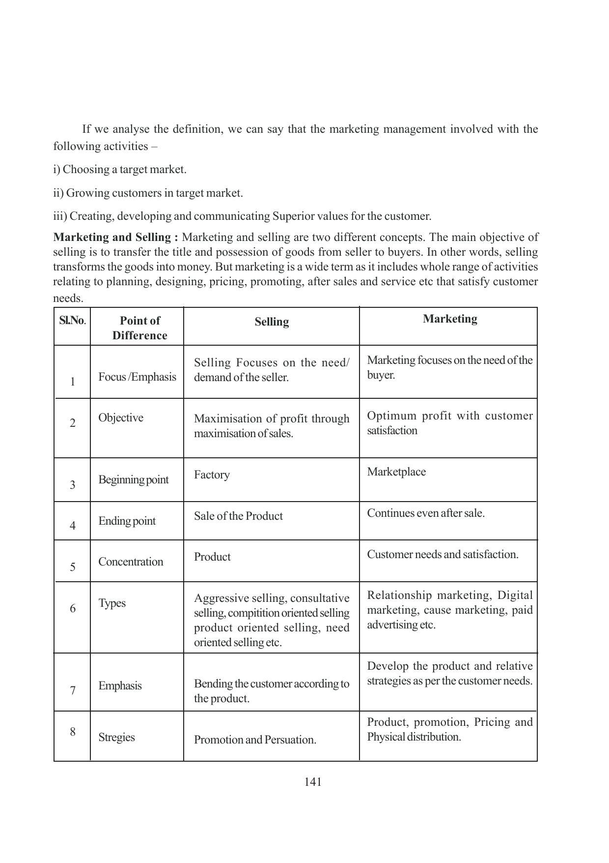 Tripura Board Class 12 Business Studies English Version Workbooks - Page 141