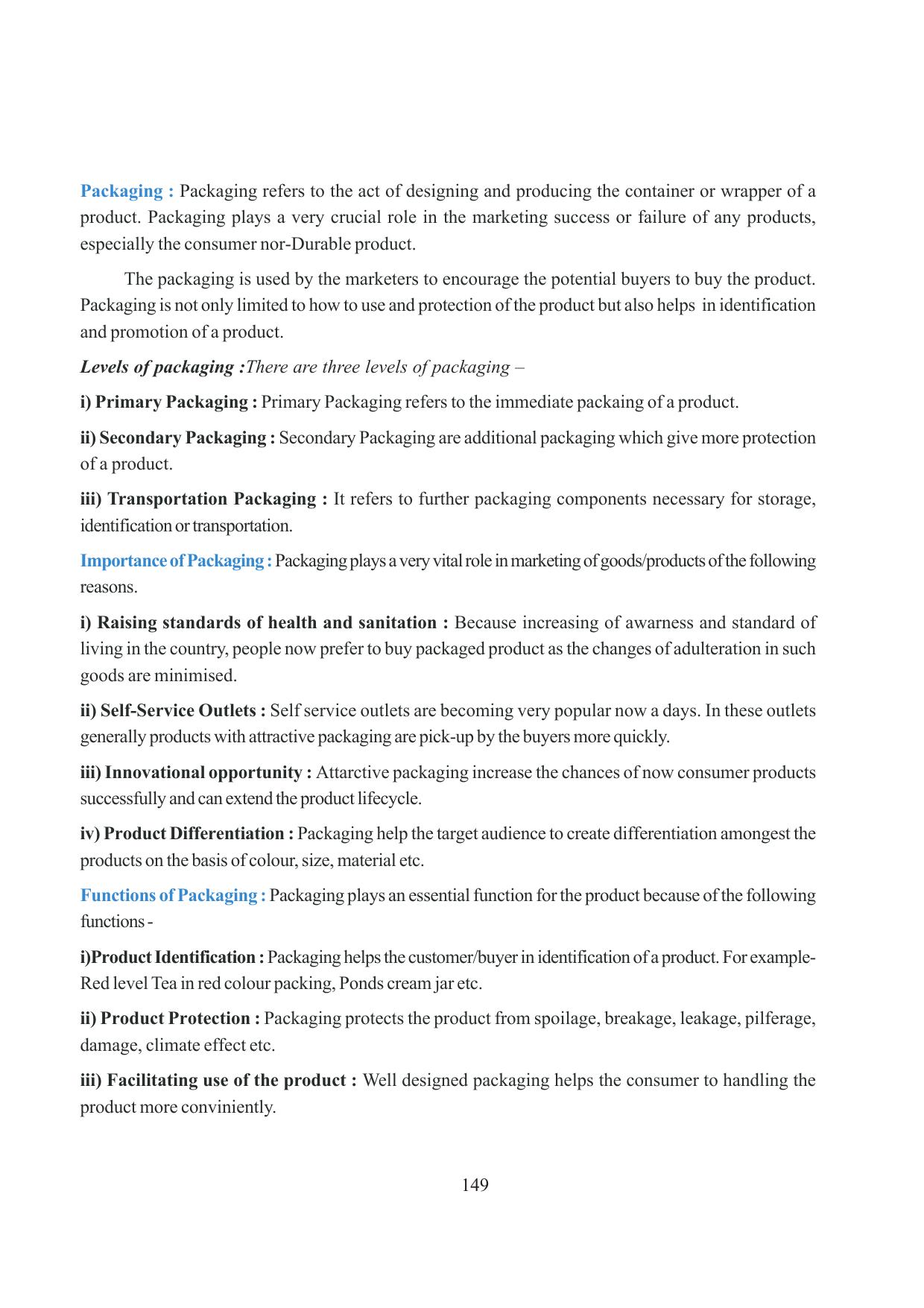 Tripura Board Class 12 Business Studies English Version Workbooks - Page 149