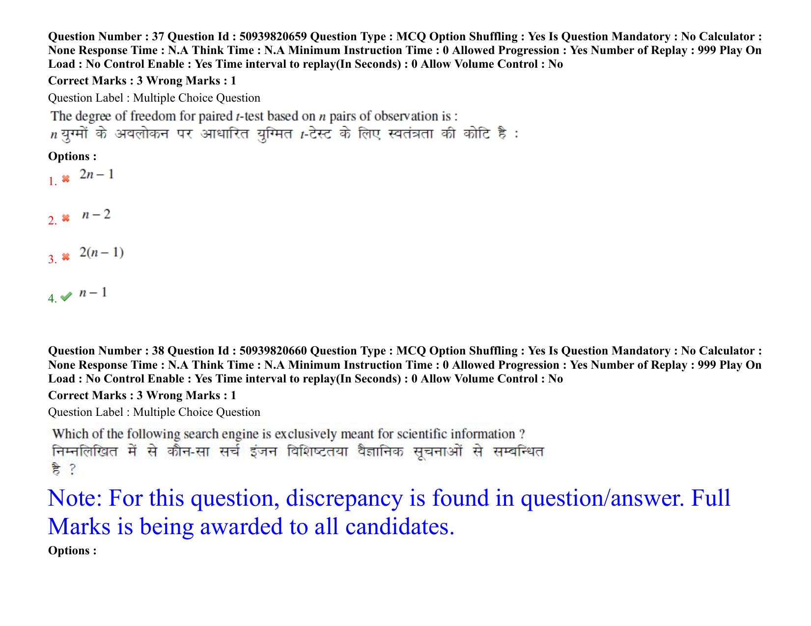 BHU RET Livestock Production Management 2021 Question Pape - Page 30