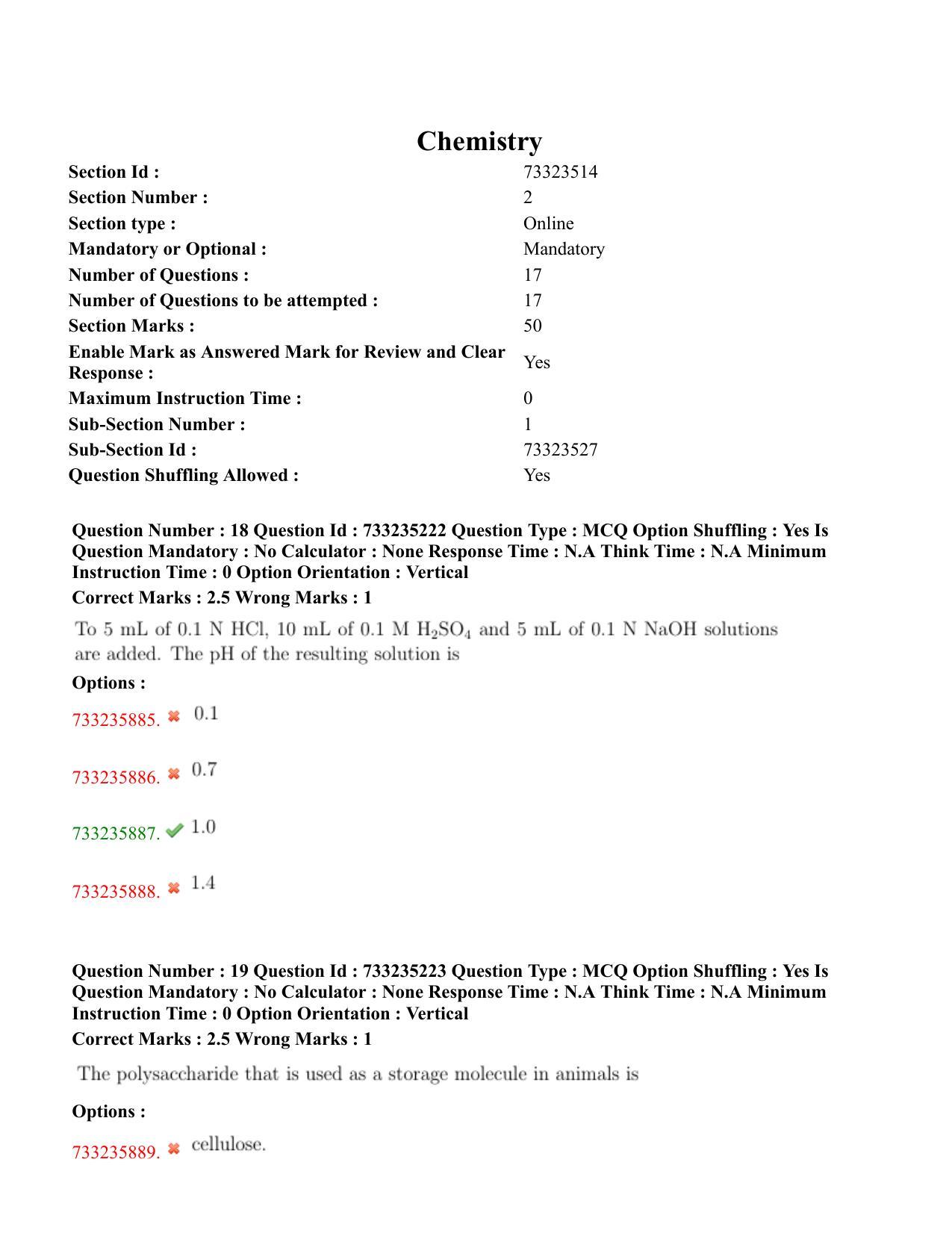 NEST Session I 2022 Question Paper - Page 15