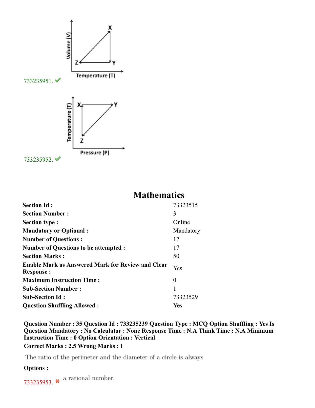 NEST Session I 2022 Question Paper - Page 25