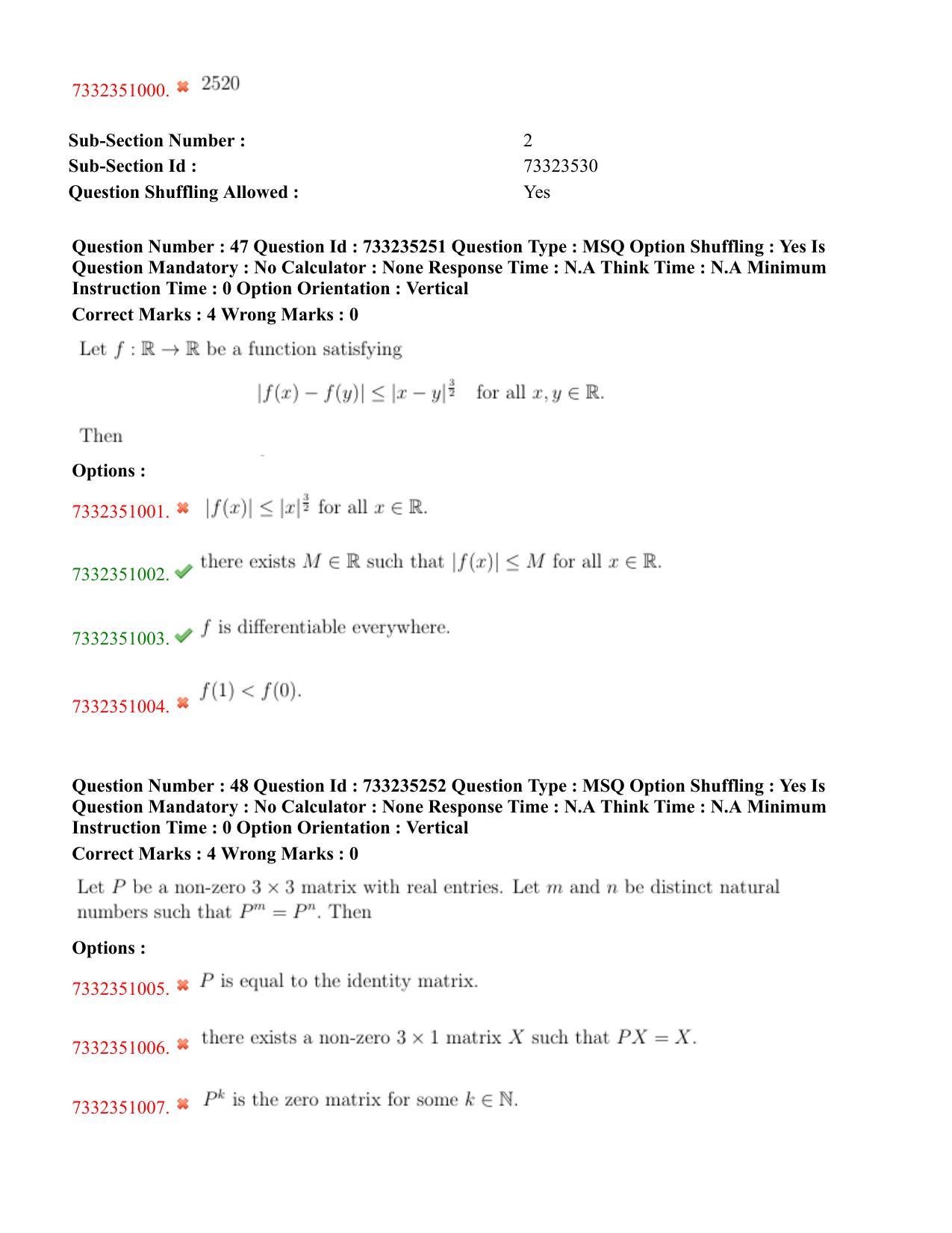 NEST Session I 2022 Question Paper - Page 31