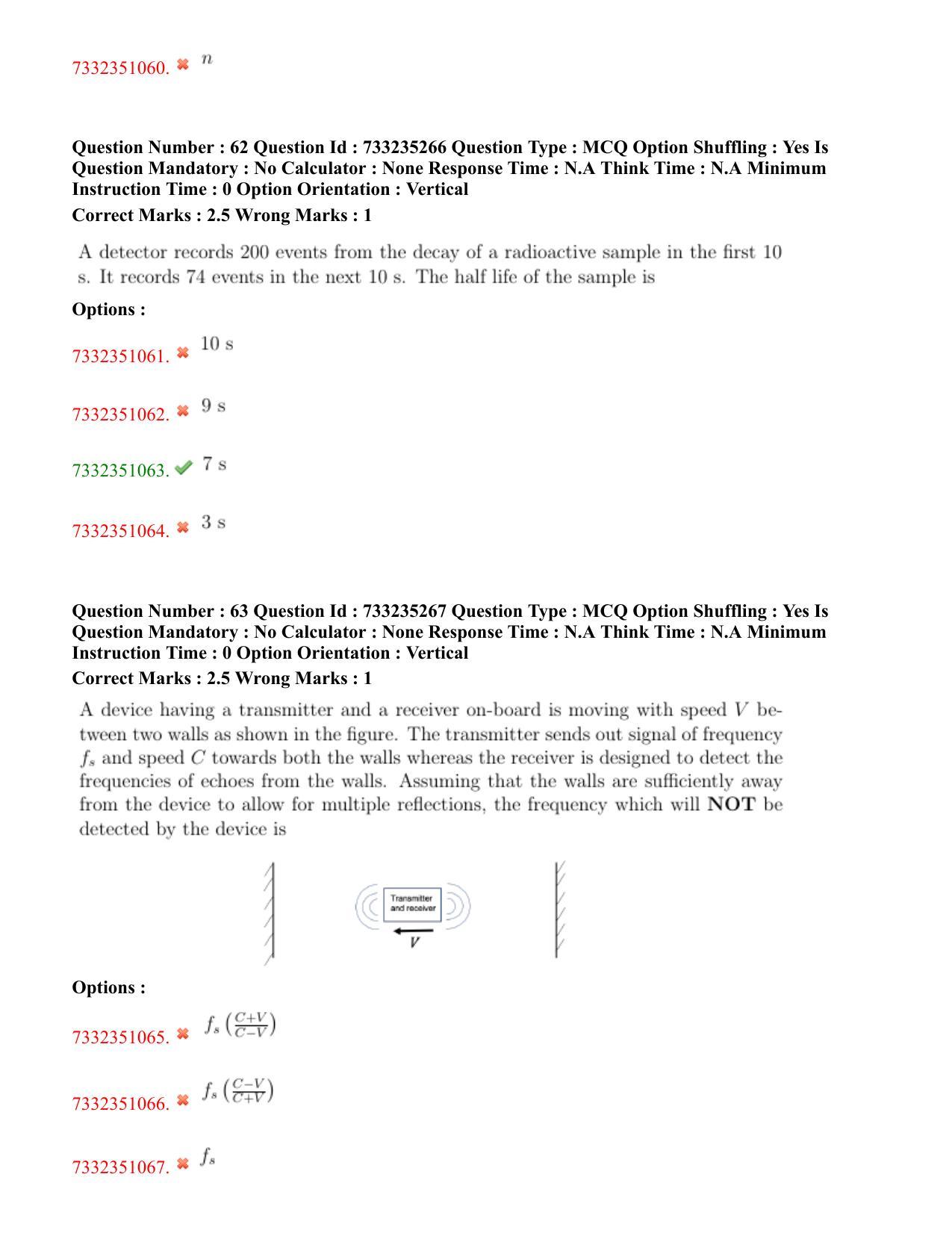 NEST Session I 2022 Question Paper - Page 39