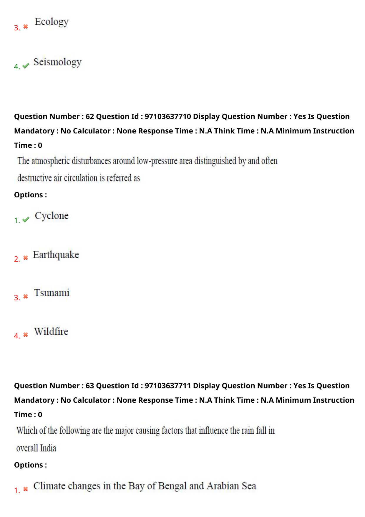 AP RCET 2024 Zoology Question Paper (04-05-2024 (Saturday) Session-II) - Page 40