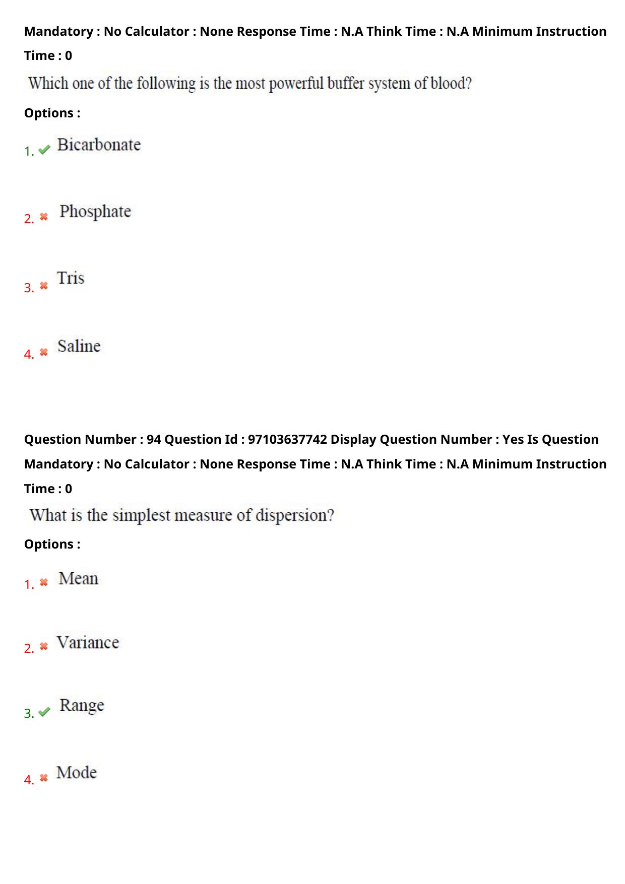 AP RCET 2024 Zoology Question Paper (04-05-2024 (Saturday) Session-II) - Page 57