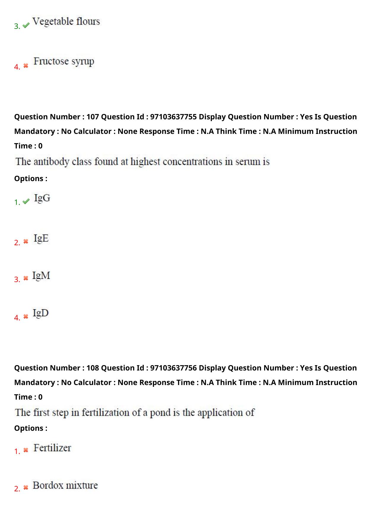 AP RCET 2024 Zoology Question Paper (04-05-2024 (Saturday) Session-II) - Page 64