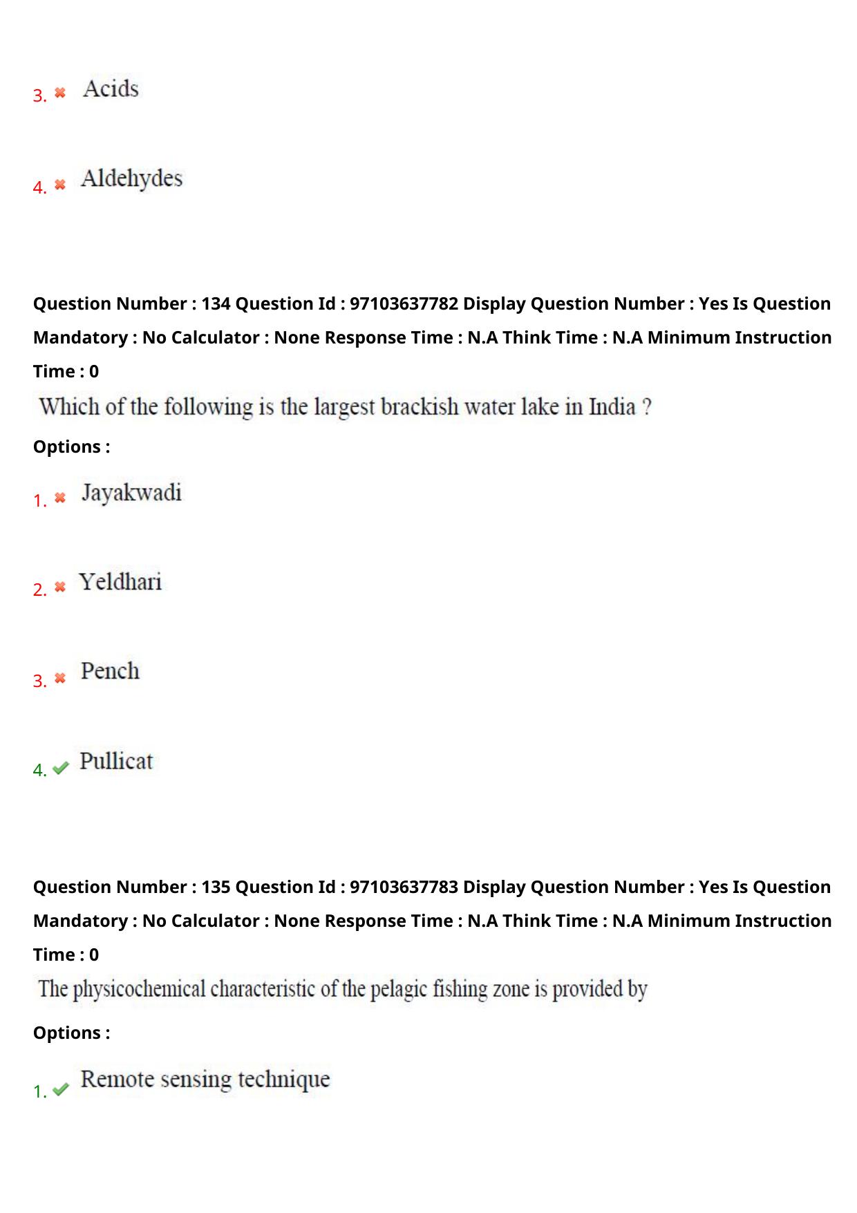 AP RCET 2024 Zoology Question Paper (04-05-2024 (Saturday) Session-II) - Page 78