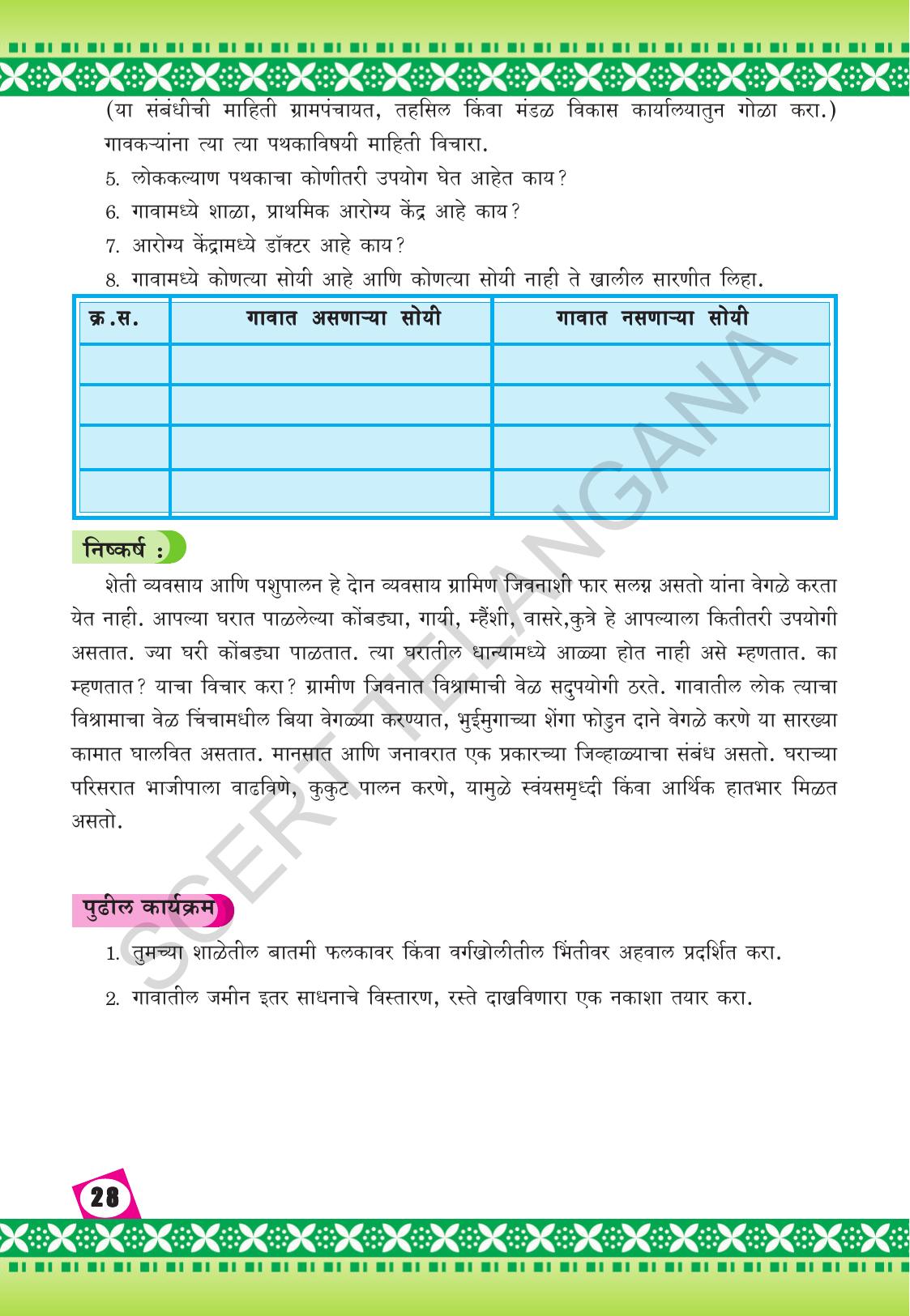 TS SCERT Class 9 Social Environmental Education (Marathi Medium) Text Book - Page 36