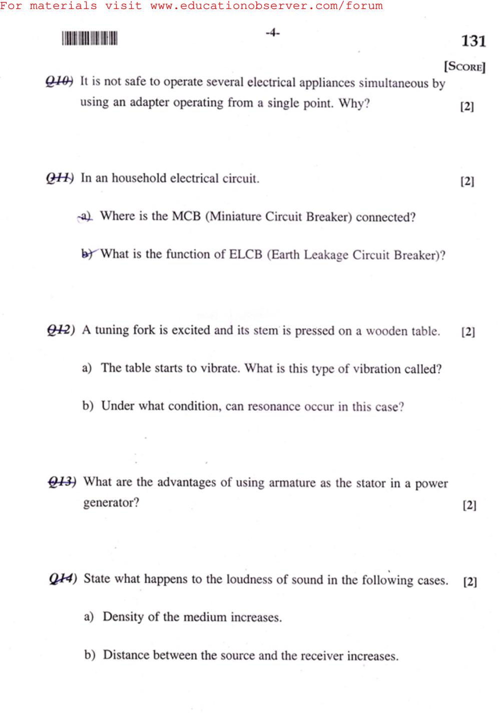 Kerala SSLC 2015 Physics Question Paper - Page 4