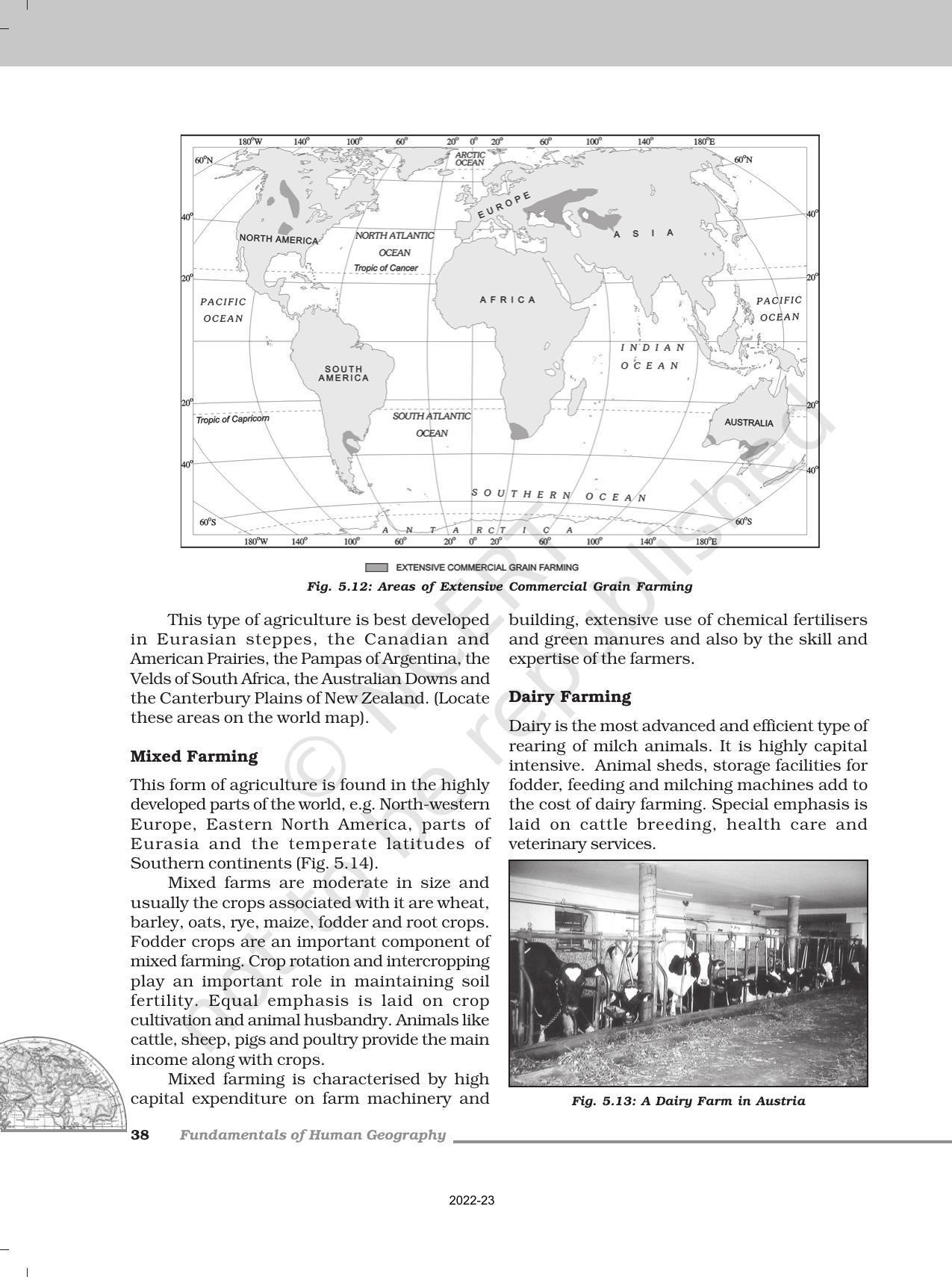 NCERT Book For Class 12 Geography Chapter 5 Primary Activities