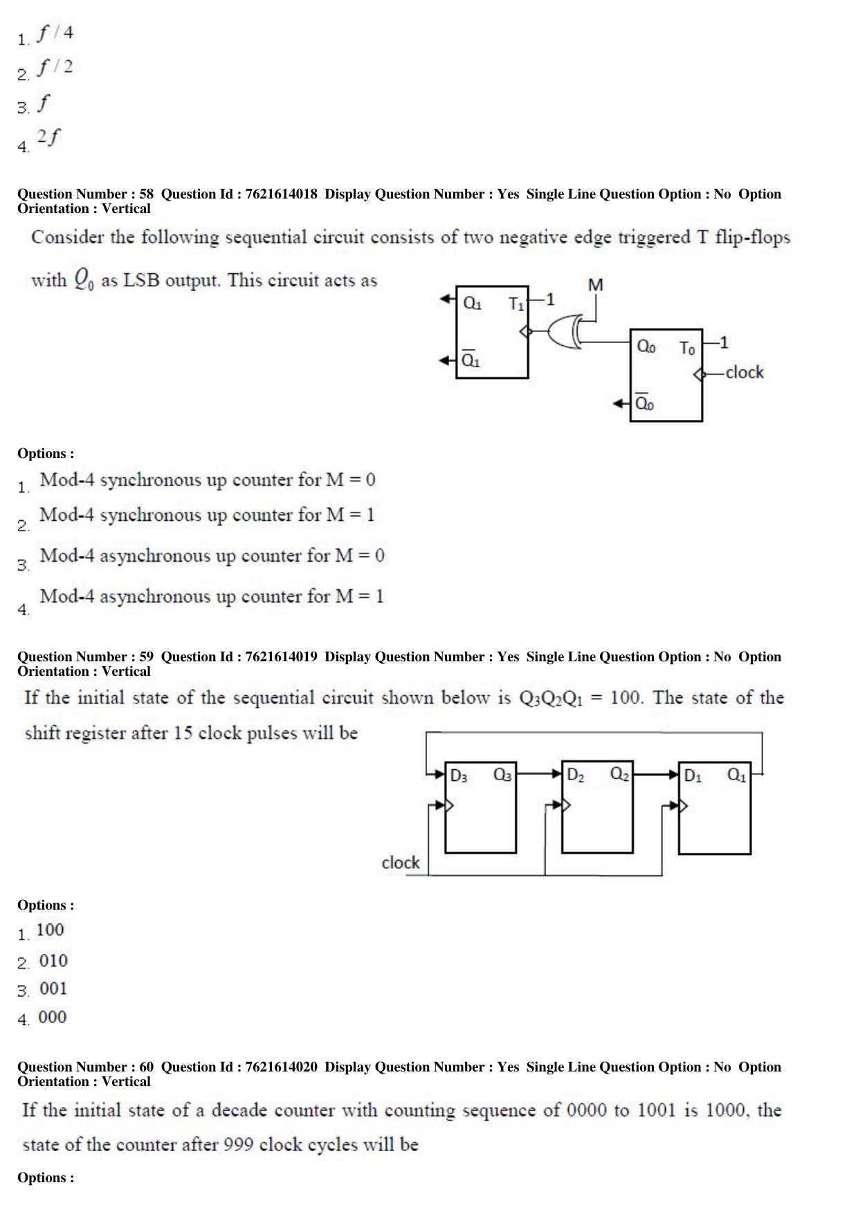 TS PGECET 2017: Electronics & Communication Engineering Question Papers - Page 21