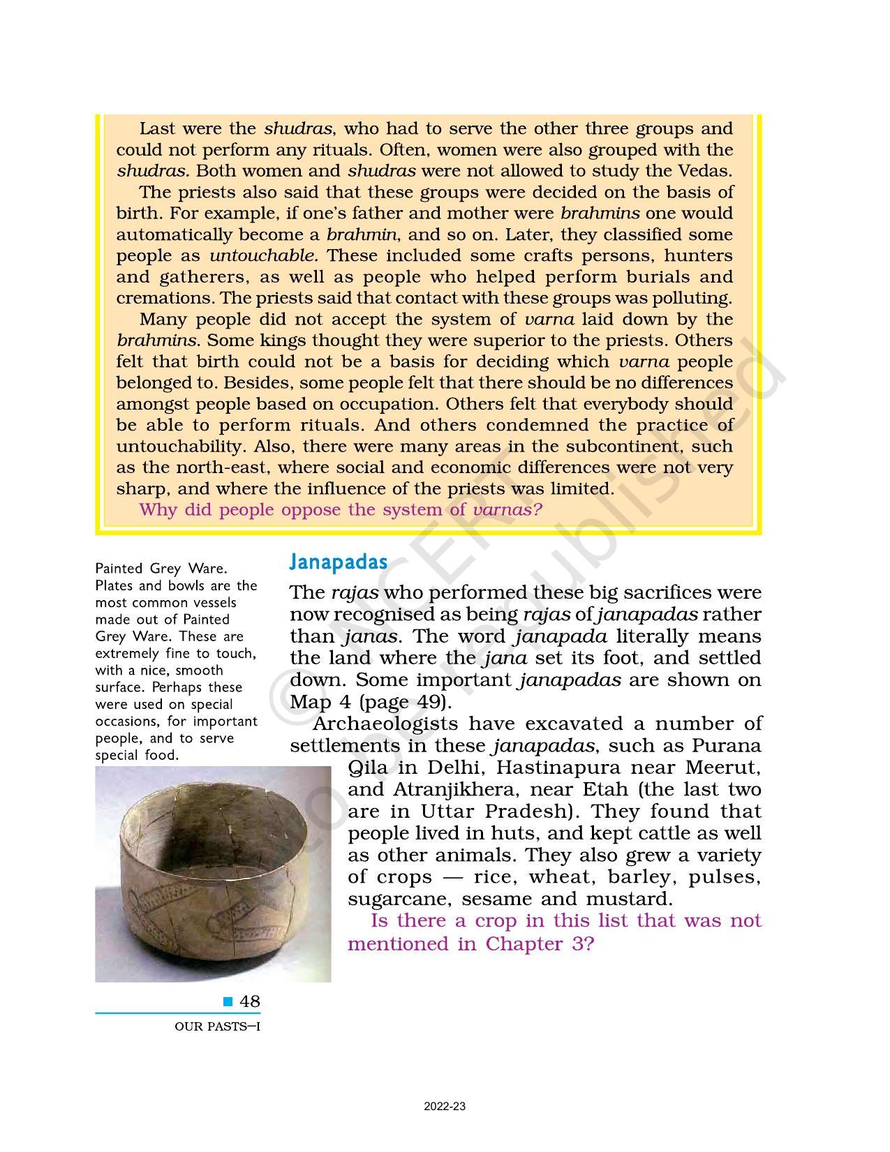 NCERT Book For Class 6 Social Science(History) : Chapter 5-Kingdoms ...