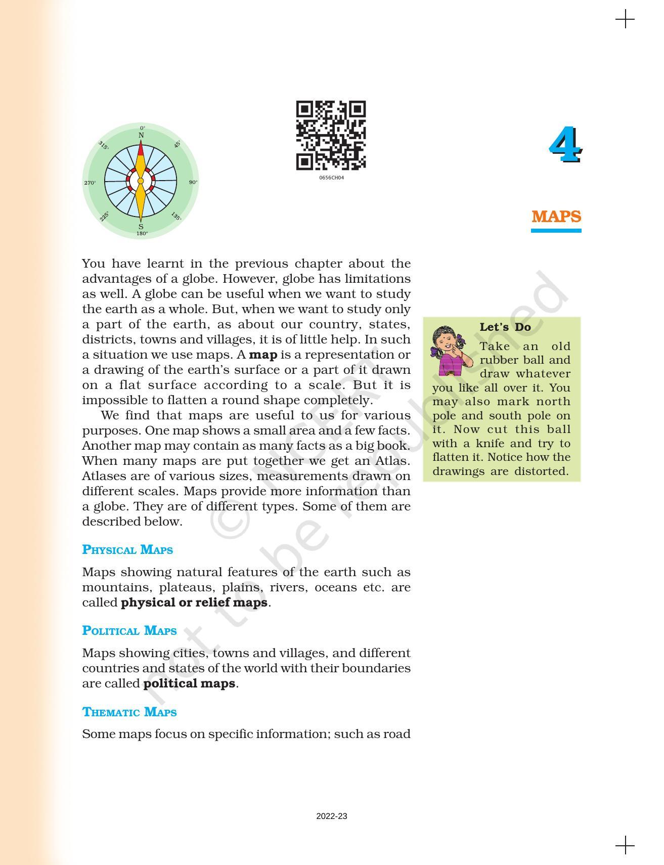 ncert-book-for-class-6-social-science-geography-chapter-4-maps