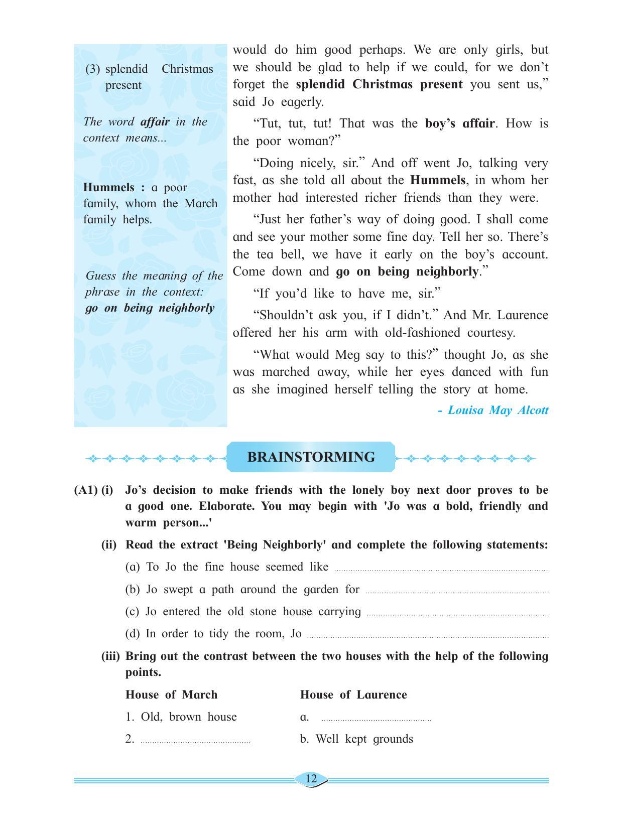 Maharashtra Board Class 11 English Textbook - Page 26