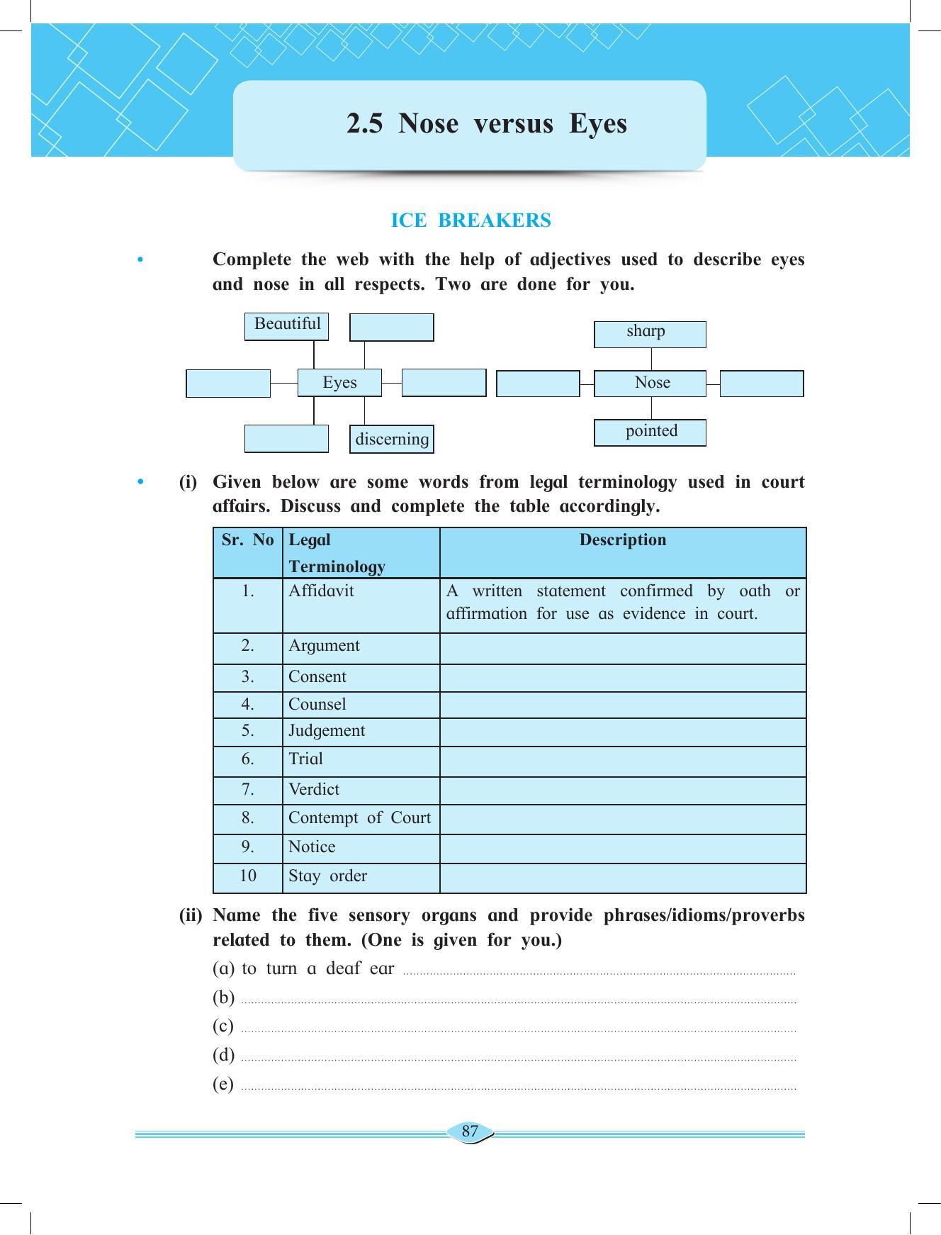 Maharashtra Board Class 11 English Textbook - Page 101
