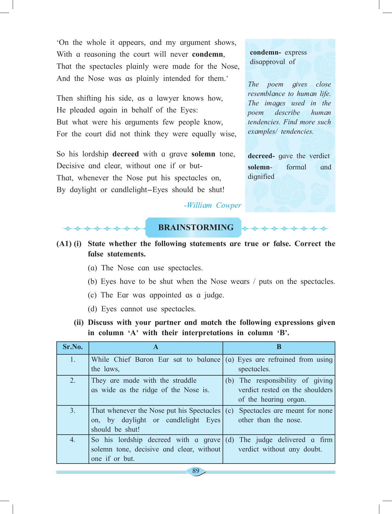 Maharashtra Board Class 11 English Textbook - Page 103